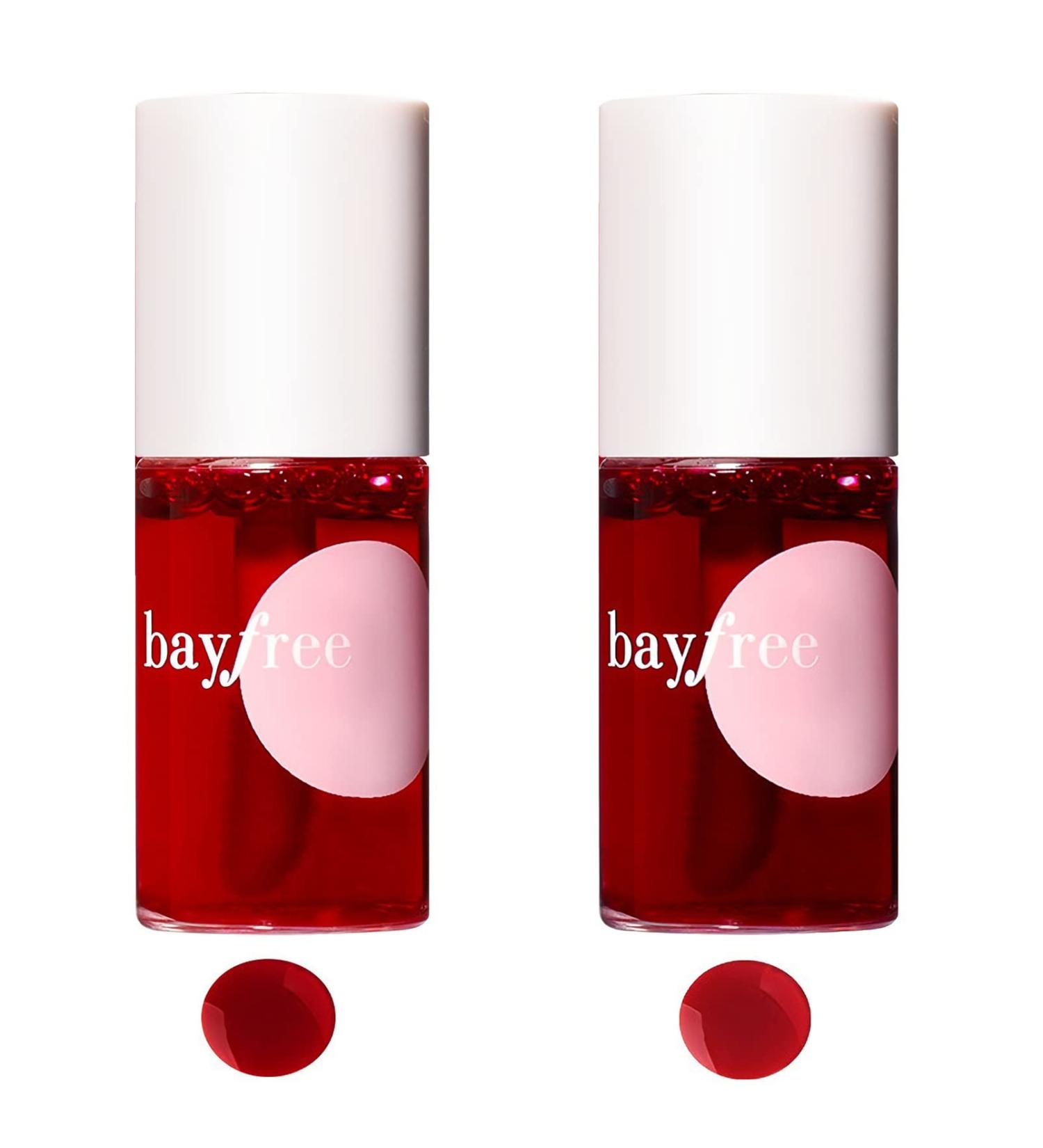 2 Pack Lip & Cheek Stain Travel Size Set - Moisturizing Lip & Cheek Tint - High Pigment, Long-Lasting Makeup - Apple & Strawberry - Buy Online on GoSupps.com