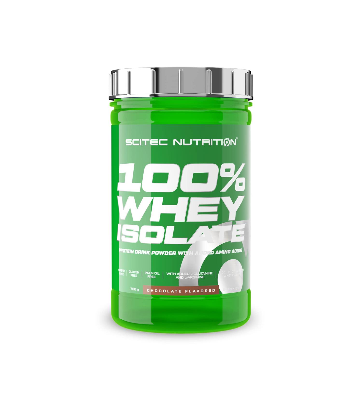 Scitec Nutrition Whey Isolate 700g - Chocolate Flavour | Premium Protein Supplement for Muscle Growth | International Shipping Available - Buy Online on GoSupps.com