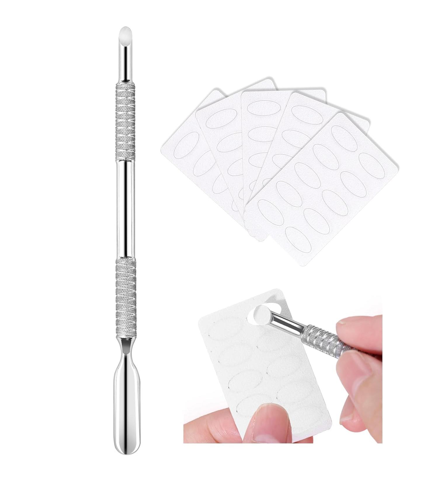 Makartt Nail Shaver Spatula Set - Stainless Steel Nail Push Pusher for Manicure & Artificial Nail Removal - Buy Online on GoSupps.com