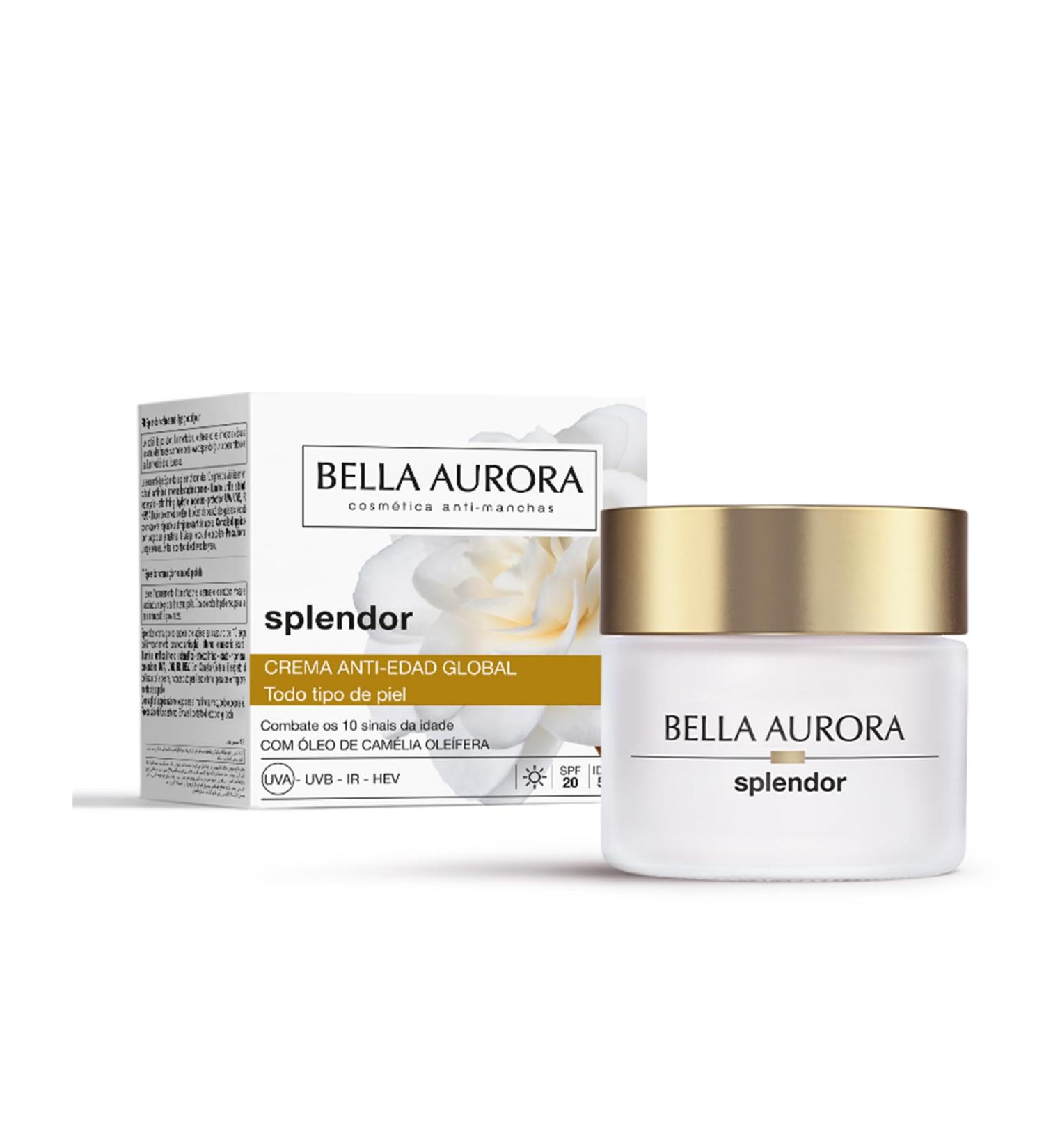 Bella Aurora Splendor10 Traitement anti- ge 50+ ans Anti-rides Anti- ge Hydratant 50 ml (50ml) - Buy Online on GoSupps.com