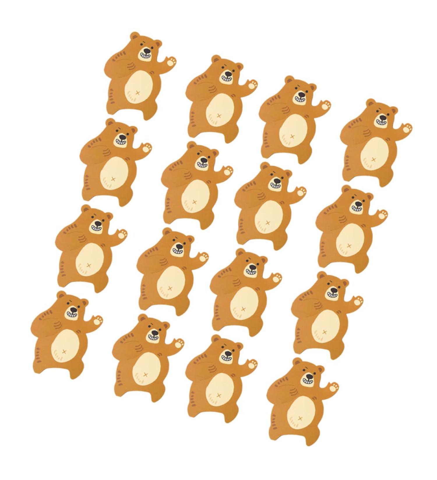 OUNONA 100pcs Message Card for Lollipop Brown Decor Lollipop Paper Card Candy Holder Card Lollipop Decoration Brown Lollipops Candy Greeting Cards Message for Lollipop Decorative Card - Buy Online on GoSupps.com