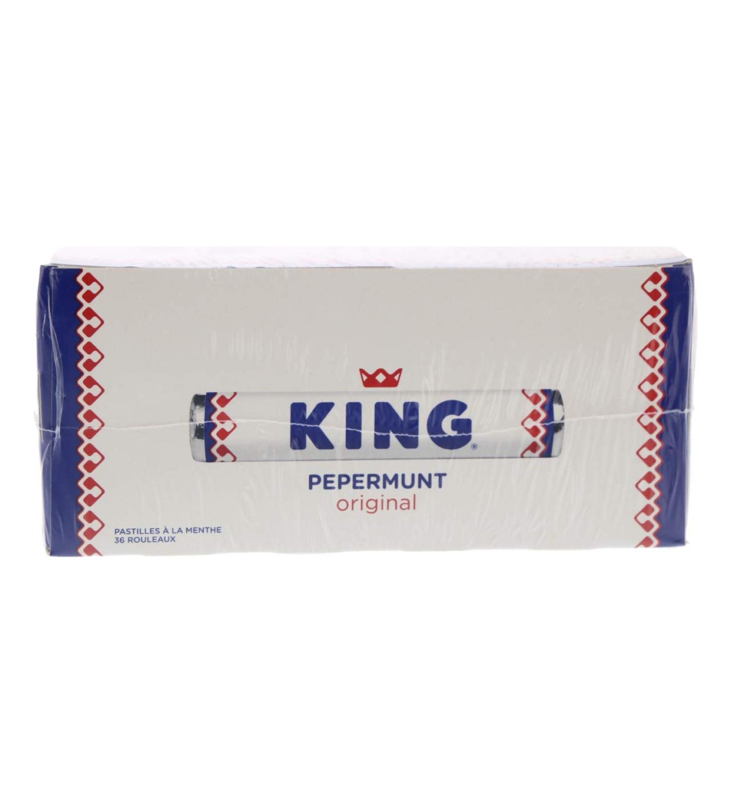 King Peppermint Original - 36 rolls x 45.5 grams
