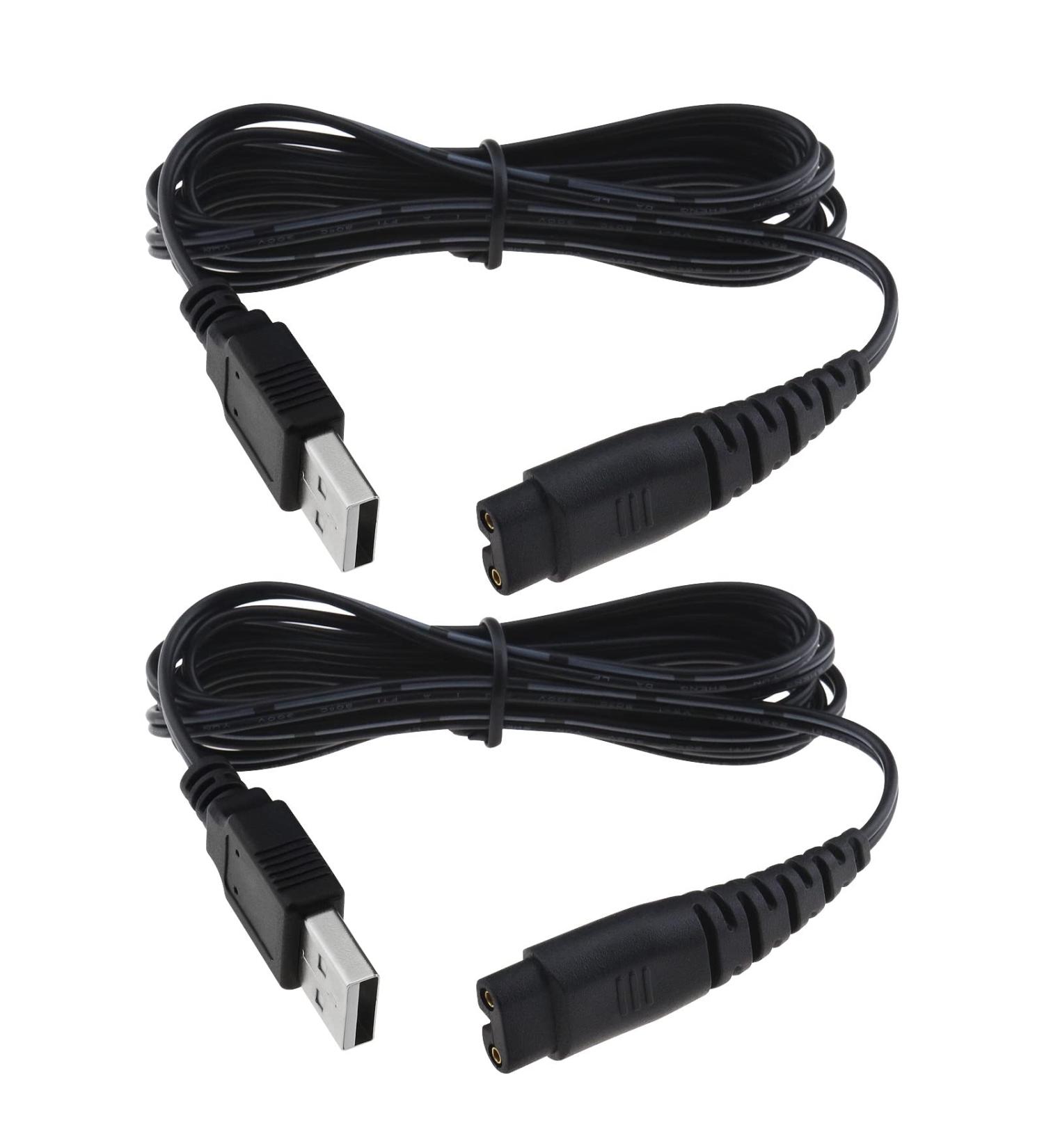 Yinettech Razor Charging Cable - Replacement Compatible with HAFTKER RFC-588 RFC-598 RFC-692 RFC-696 RSCX-9598 RSCX-7568 | 5W 1.2m & 2m | International Shipping Available - Buy Online on GoSupps.com