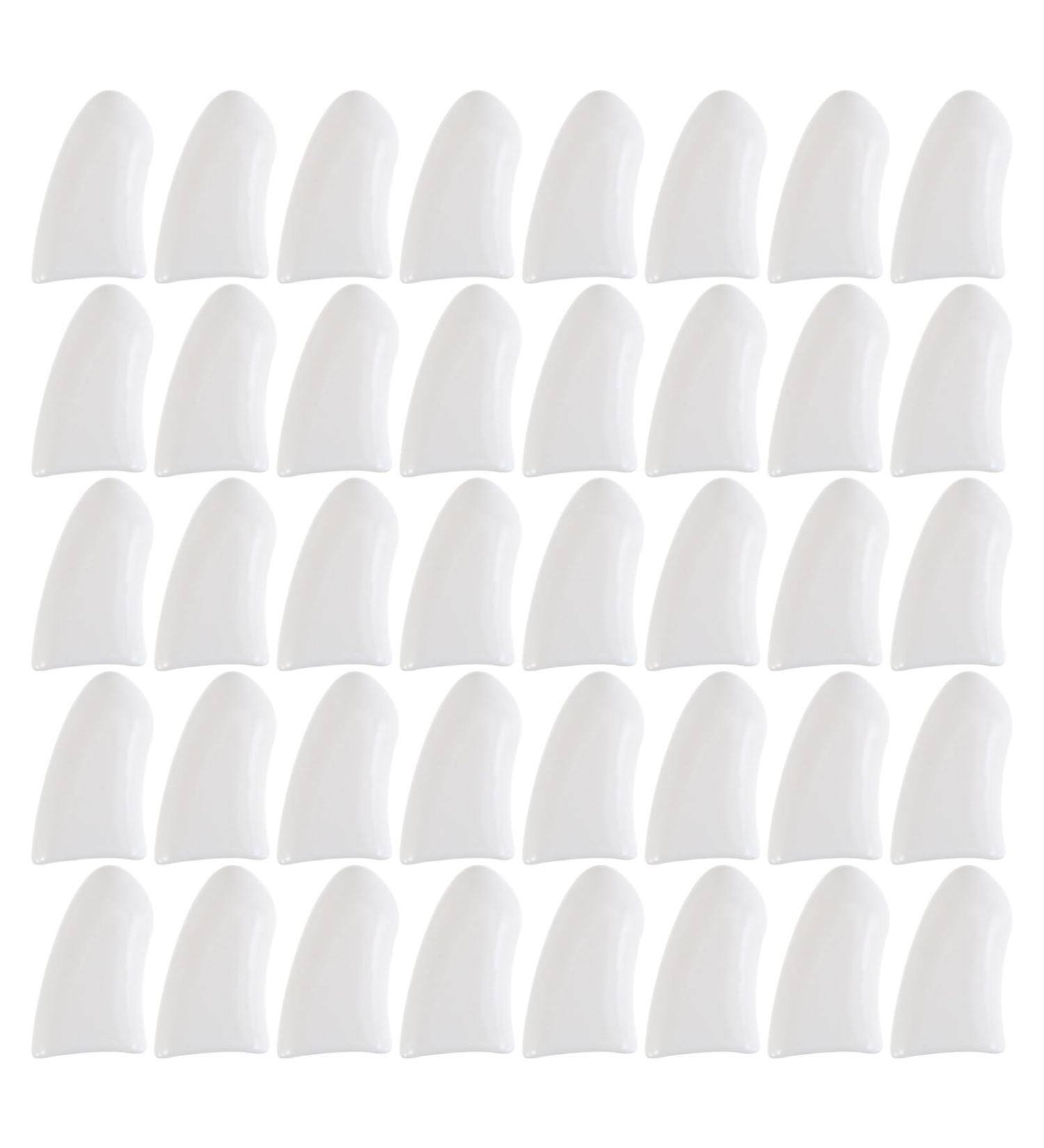 UKCOCO 40 Pcs Cat & Dog Nail Caps - Claw Protection Covers for Cats & Dogs - White 1x0.8cm - Buy Online on GoSupps.com