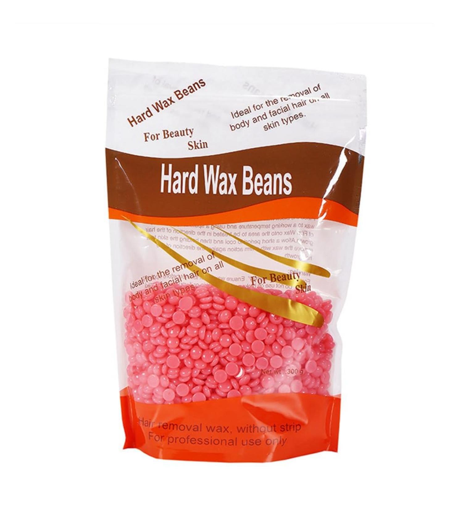 Bakemoro 300g Hard Wax Beans for Hair Removal - Easy to Use Full Body Hot Film Depilatory Pearls for Wax Heater - Buy Online on GoSupps.com