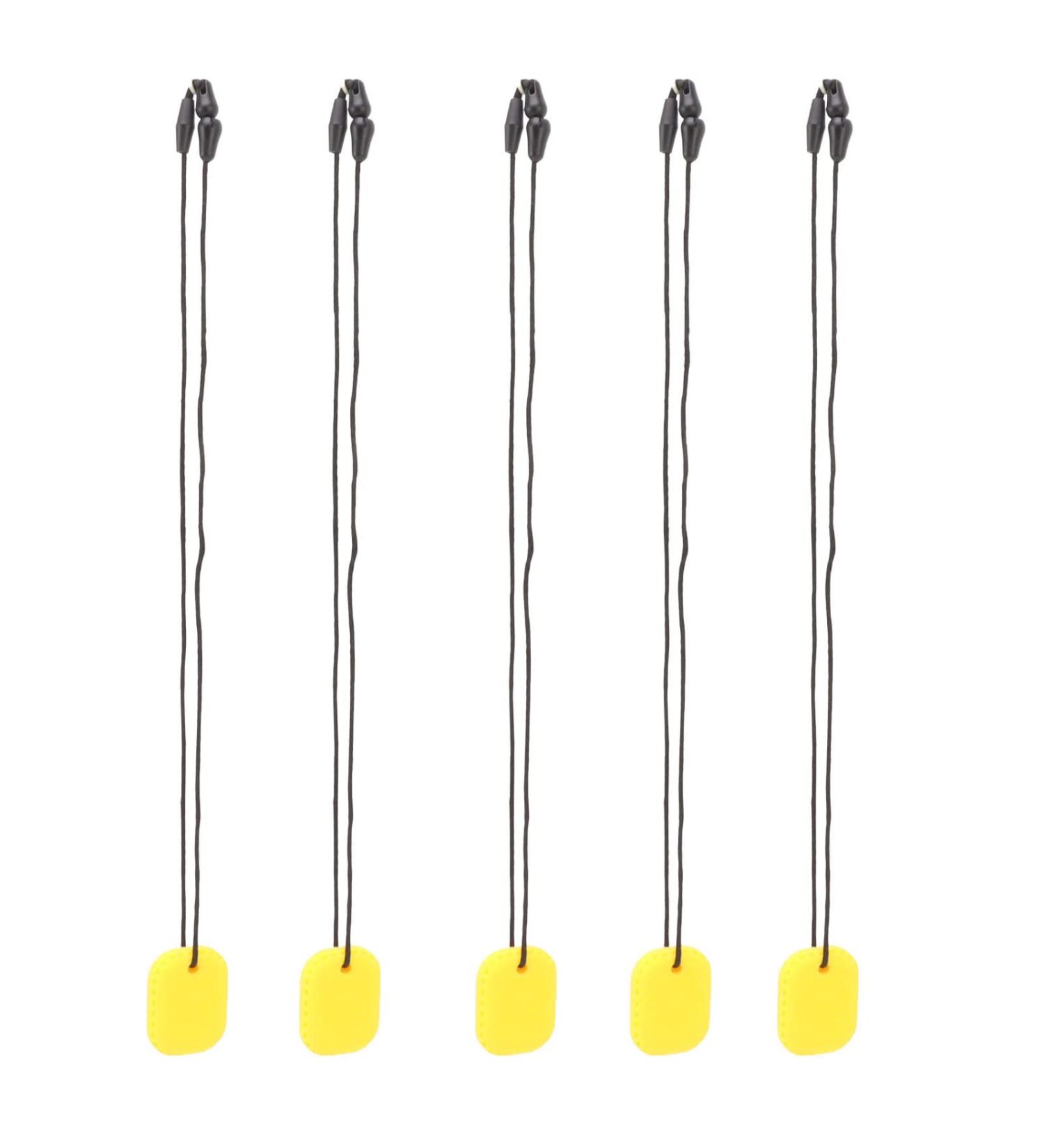 5Pcs Chew Necklaces for Kids | Chewable Necklaces for Sensory Relief & Children s Illnesses | Safe & Stylish Pendant - Buy Online on GoSupps.com