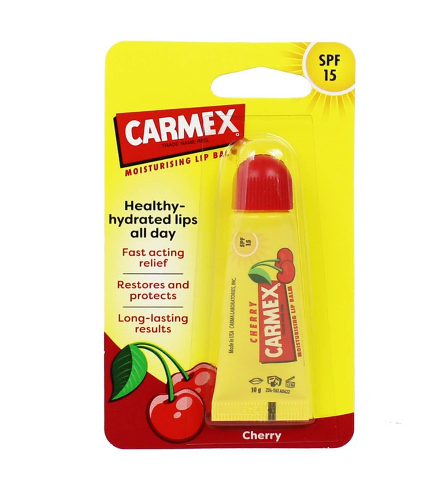  Carmex Carmex Cherry Lip Balm Moisturizing Spf 15 1 Unit - Buy Online on GoSupps.com