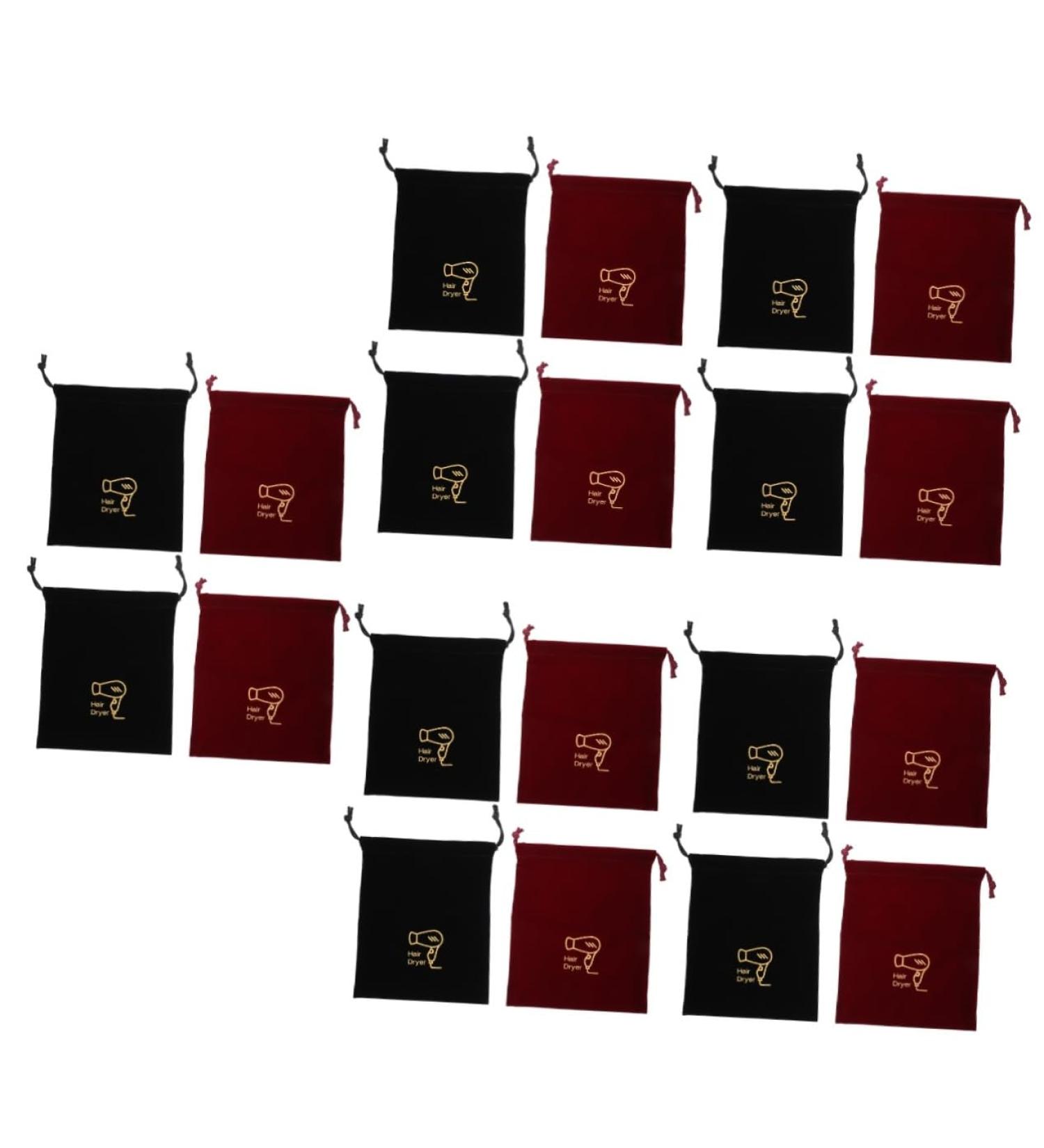 MUSISALY 20 Pcs Storage Bag Drawstring Jewelry Pouches Large Drawstring Pouch Portable Bags Hair Dryer Fabric - Buy Online on GoSupps.com