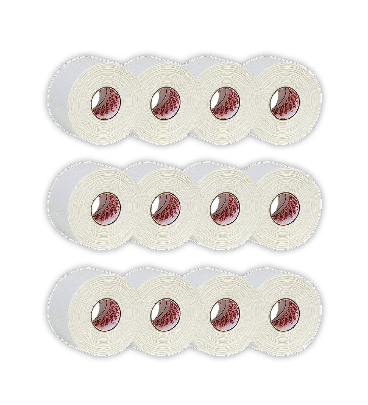 Athletic Tape - White - 1 1/2" x 15 yards - Mueller M tape -12 Count (Pack of 1)