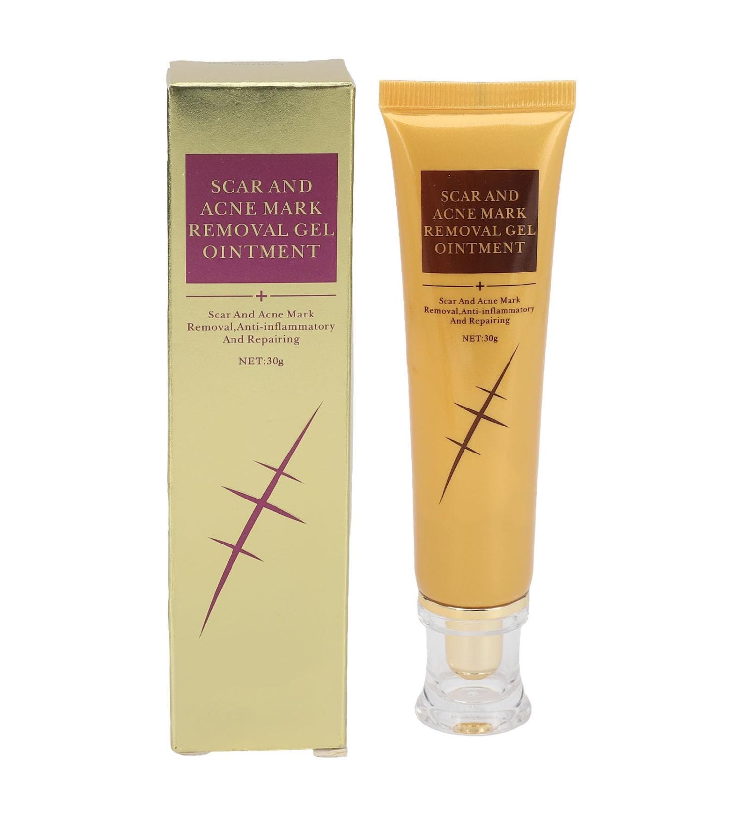  Fyearfly Scar Removal Gel 1.1 oz Scar Repair Gel Cleansing Soothing Nourishing Scars Burns Cuts Gel for Damaged Skin - Buy Online on GoSupps.com