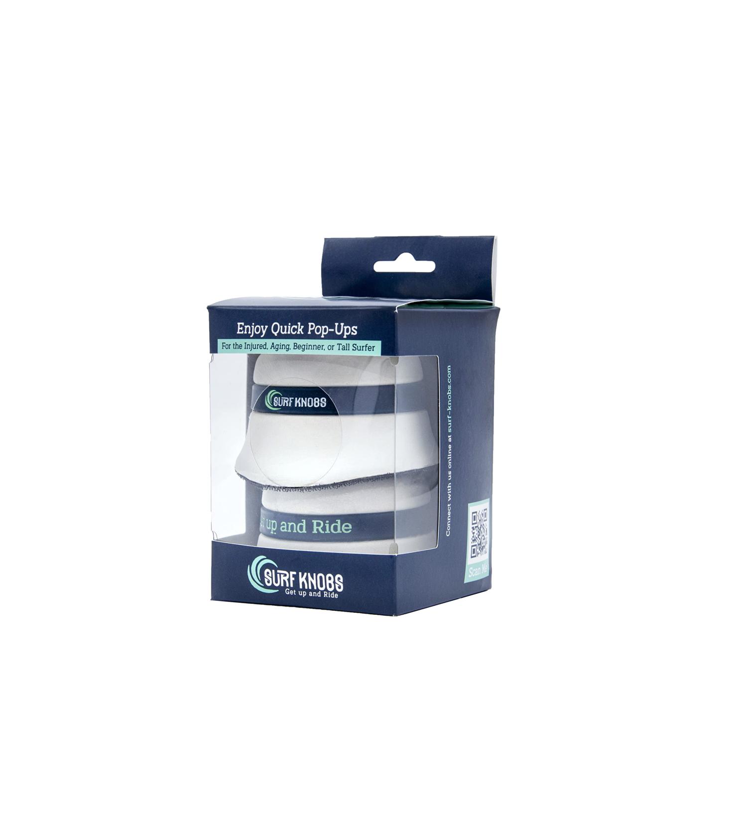 Surf Knobs Pop-Up Surfing Accessory - Improve Pop-Ups for Surfers | Ideal for Injured, Aging, Adaptive & Beginners | Fits Hard-top Surfboards - Buy Online on GoSupps.com