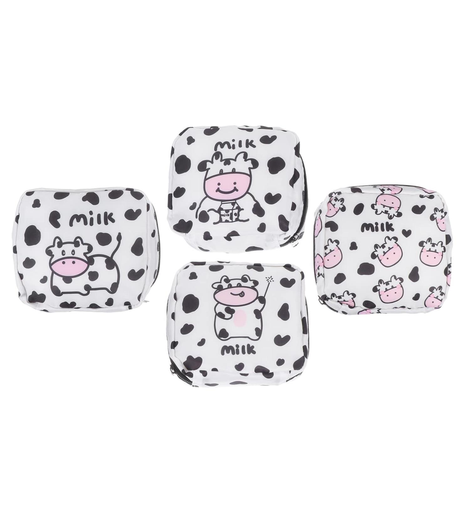 HEALLILY 4pcs Sanitary Napkin Storage Bags | Tampon Purses & Period Wet Bags - Ideal for Travel & Discreet Storage - Buy Online on GoSupps.com