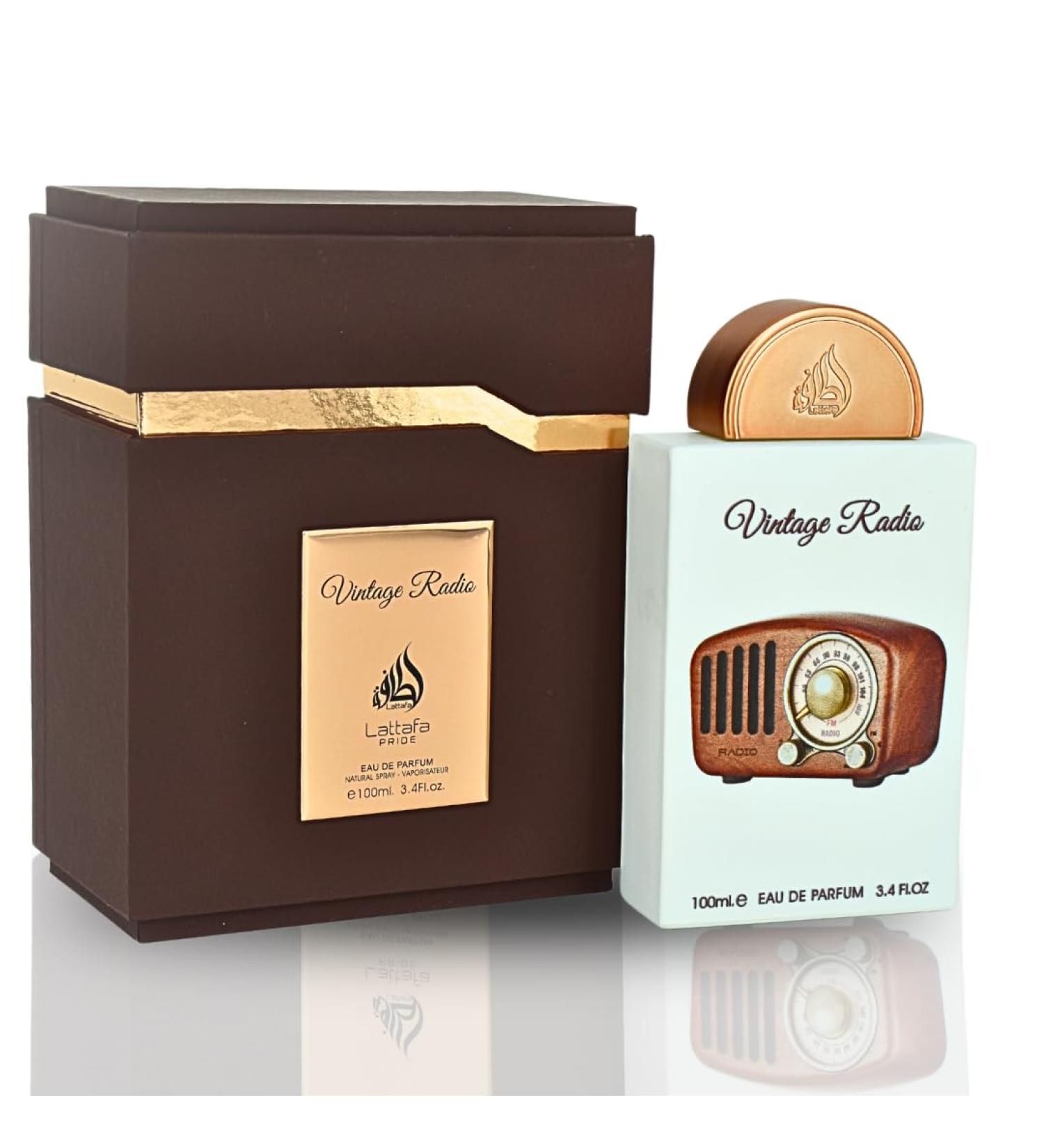 Lattafa Pride Vintage Radio for Unisex Eau de Parfum Spray 3.4 Ounce / 100 ml - Buy Online on GoSupps.com