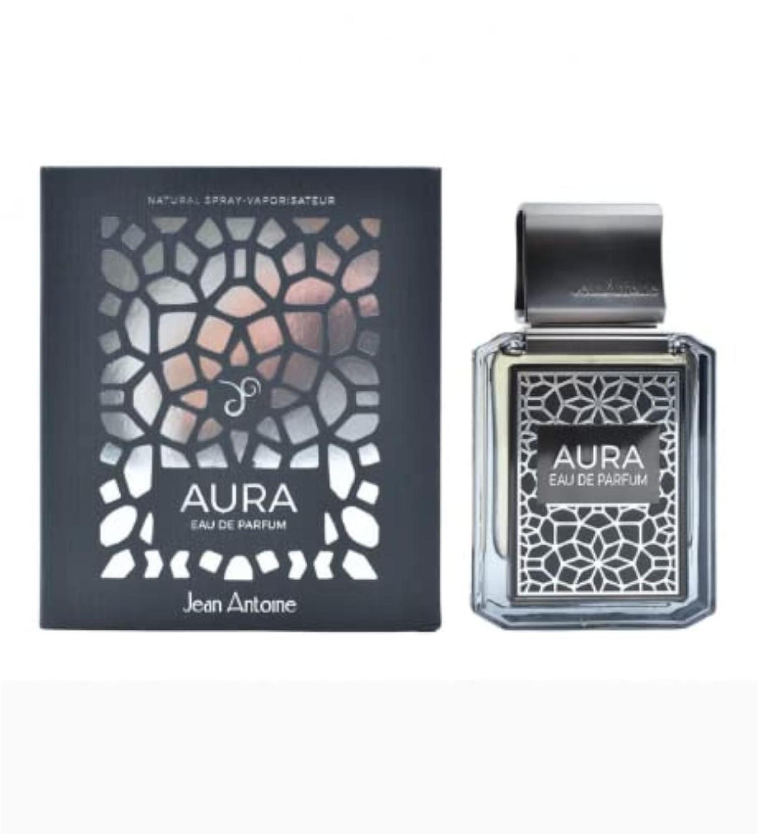 French Arabian Jean Antoine Aura Eau De Parfum Spray for Men - 3.4 Fl Oz (100 ml) Most Wanted - Buy Online on GoSupps.com