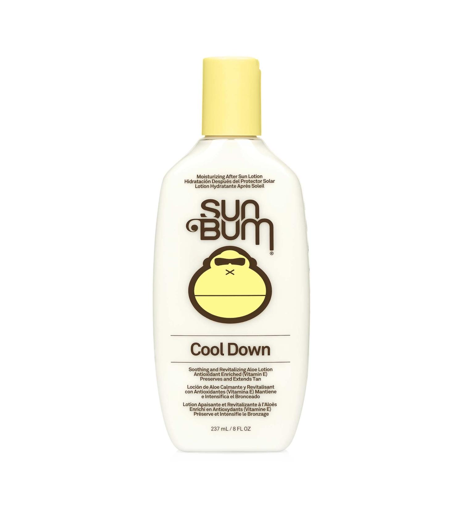 Sun Bum Cool Down After Sun Lotion 237ml - Vegan & Cruelty Free | Aloe Vera & Cocoa Butter Formula - Buy Online on GoSupps.com