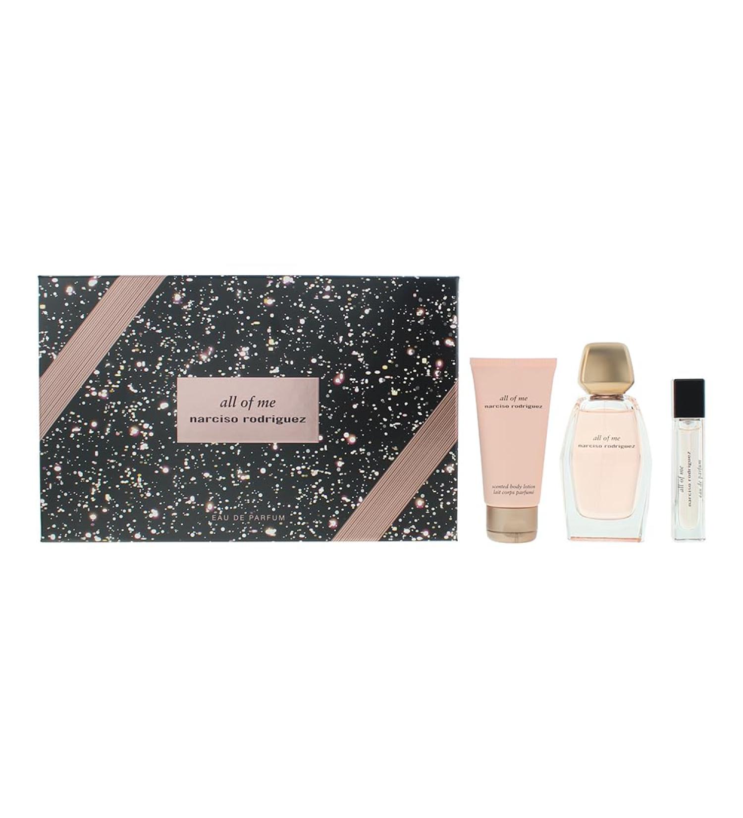 Narciso Rodriguez All Of Me Gift Set (Eau de Parfum 3 fl. oz + Body Lotion 1.6 fl. oz + Eau de Parfum Mini 0.33 fl. oz)