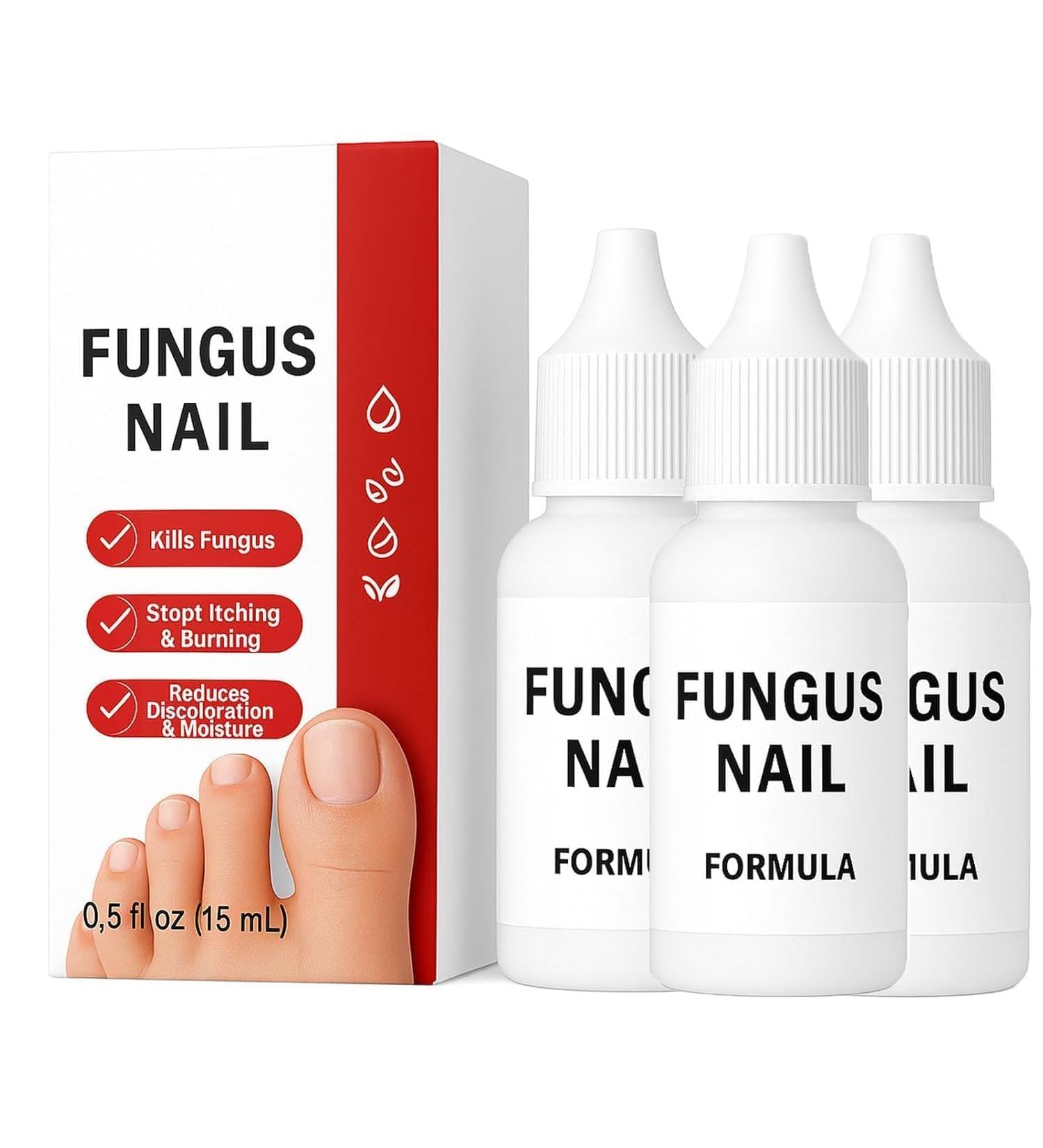  G n rique Toenail Fungus Treatment Extra Strength Tea Tree Oil Nail Solution for Thick Damaged Toenails and Fingernails Nail Repair & Care Serum(3 * 15ml) - Buy Online on GoSupps.com