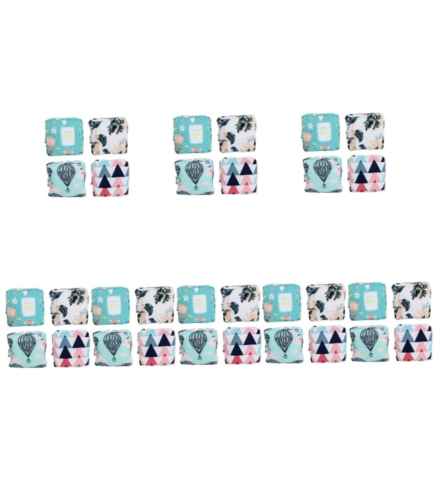 Lurrose 32-Piece Lipstick & Organizer Bag Set | Napkin Tampon Menstrual Pillow Storage | Women's Wallet & Mini Tool Set | International Shipping Available - Buy Online on GoSupps.com