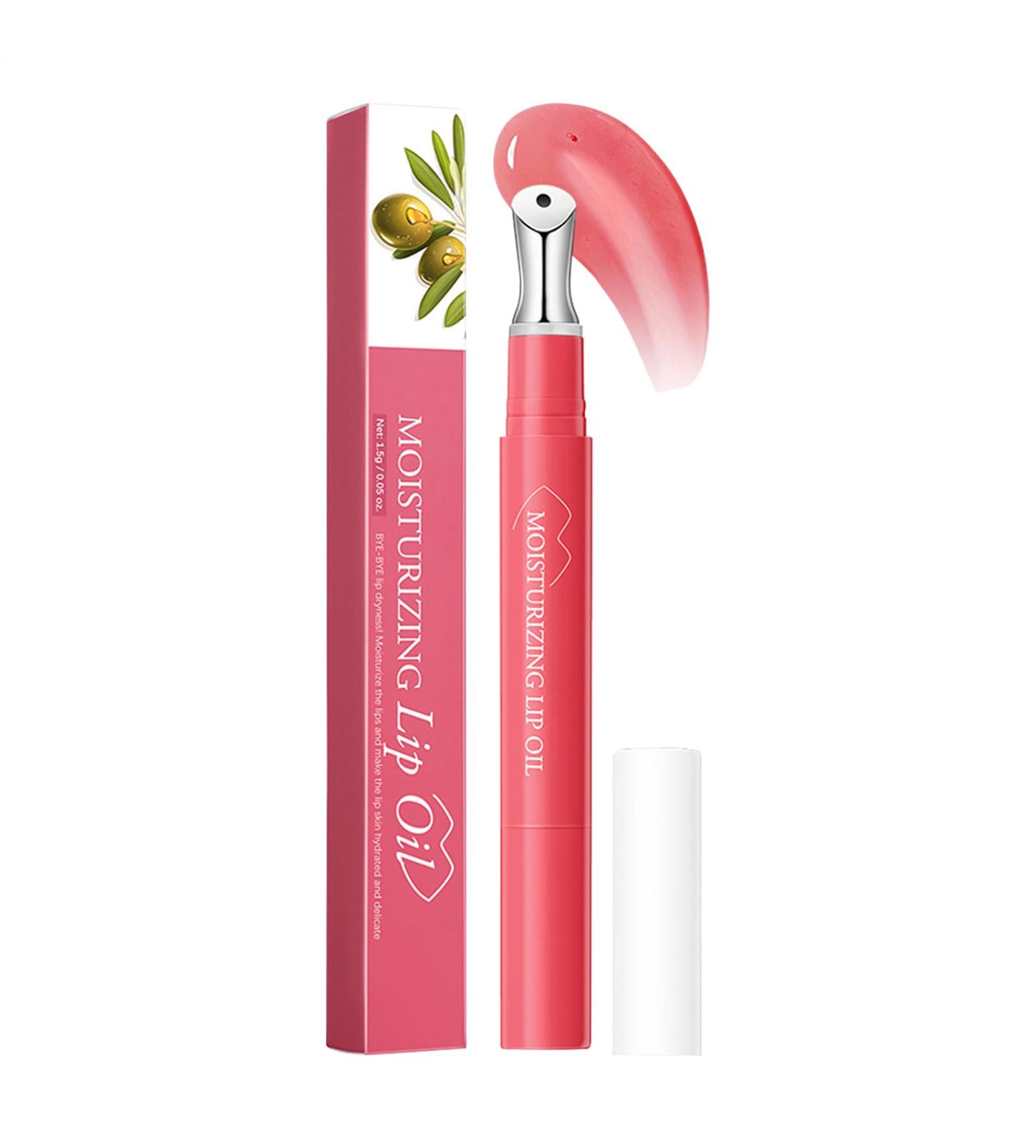Lip oil moisturizing care lip gloss with beautiful effect firming moisture care natural soft on the go for women and young people 2 - Buy Online on GoSupps.com