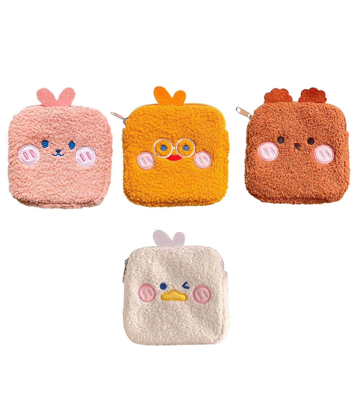 Milists 4-Piece Storage Bags for Women's Menstrual Pads | Sanitary Pad Case Holder for Breastfeeding & Travel - Perfect Fleece Organizer - Buy Online on GoSupps.com