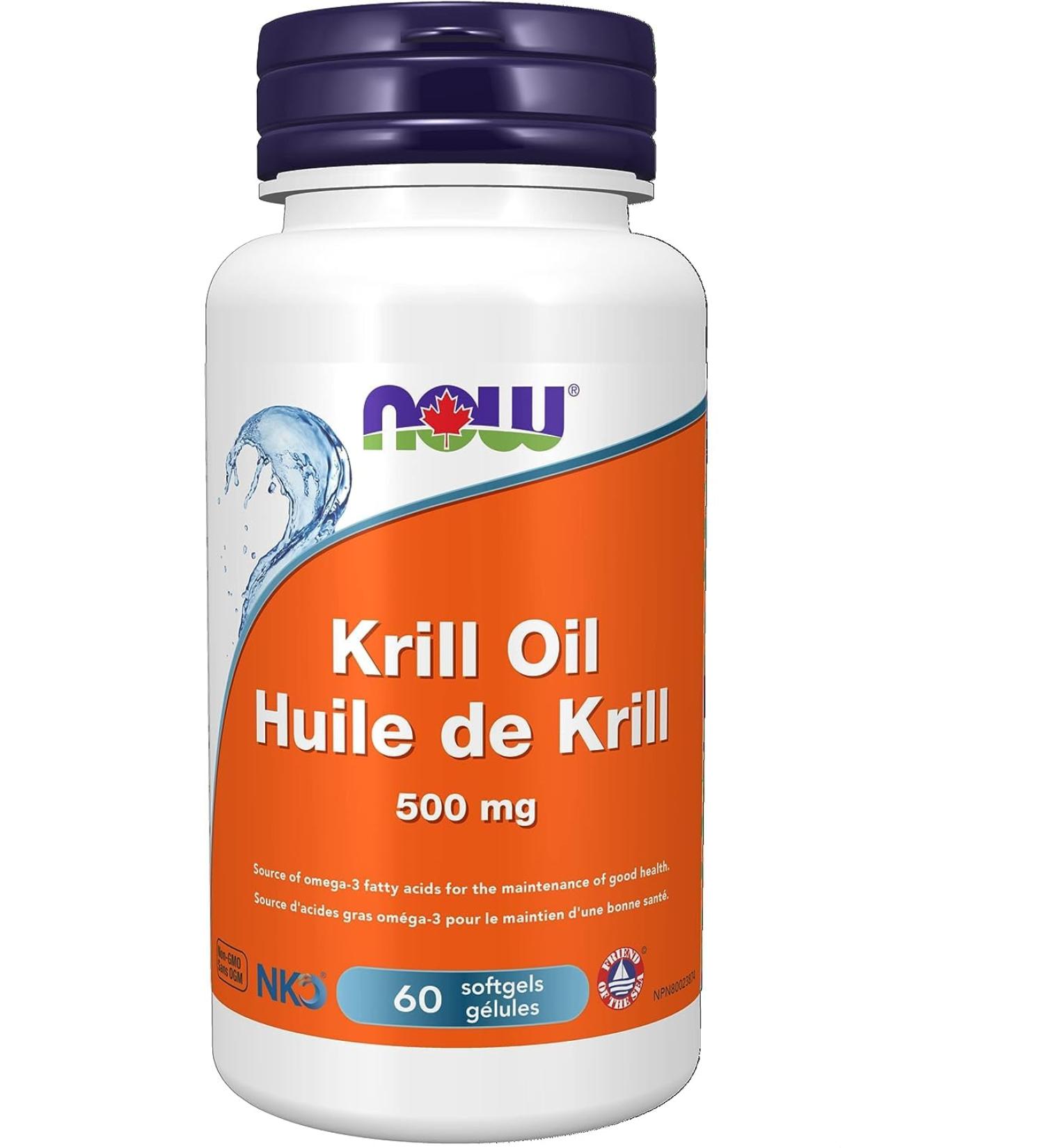 Now Neptune Krill Oil 500mg 60 Softgels - Buy Online on GoSupps.com