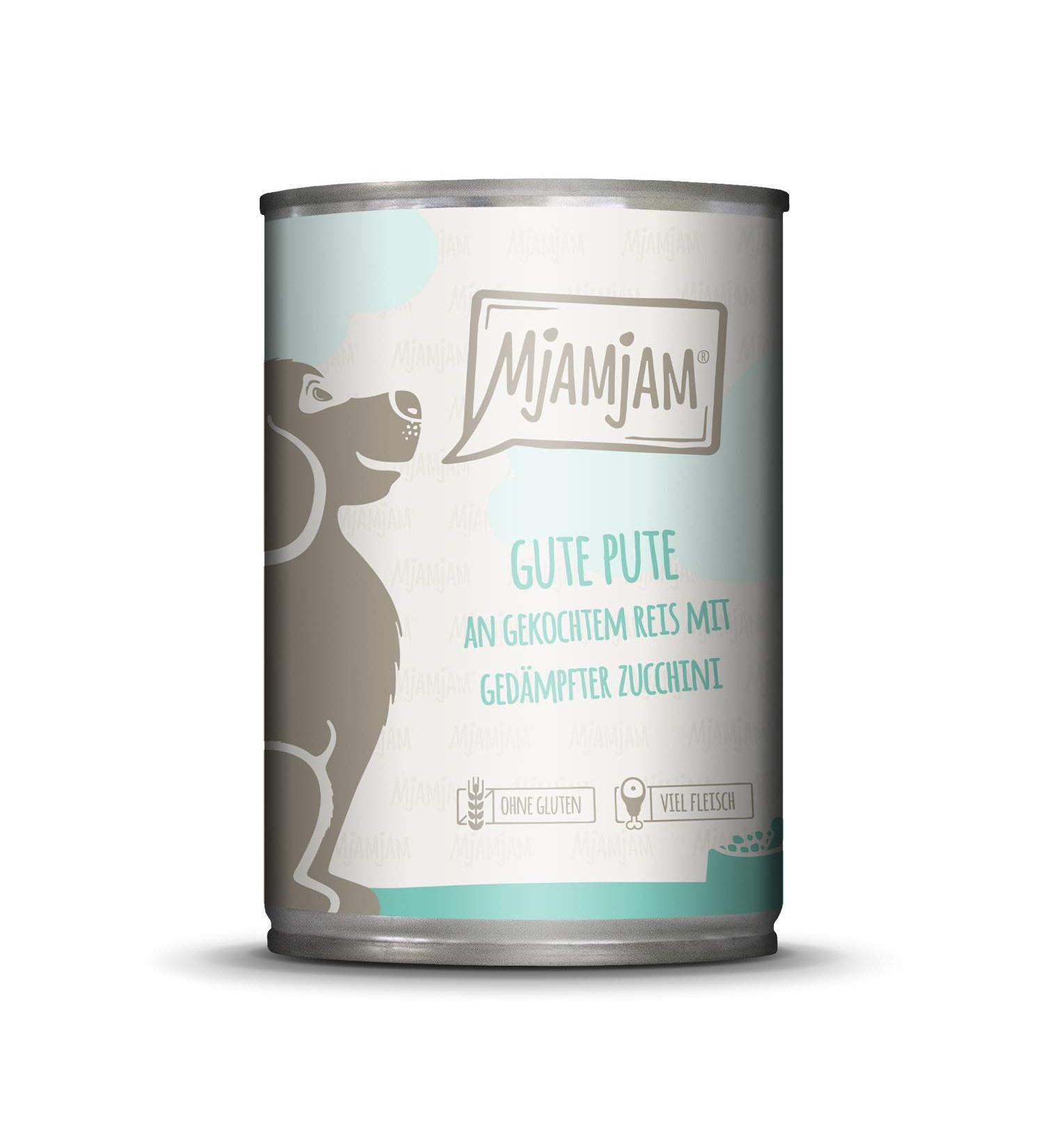 MjAMjAM Gute Turkey an gekochtem Rice with ged mpfter Zucchini - Buy Online on GoSupps.com