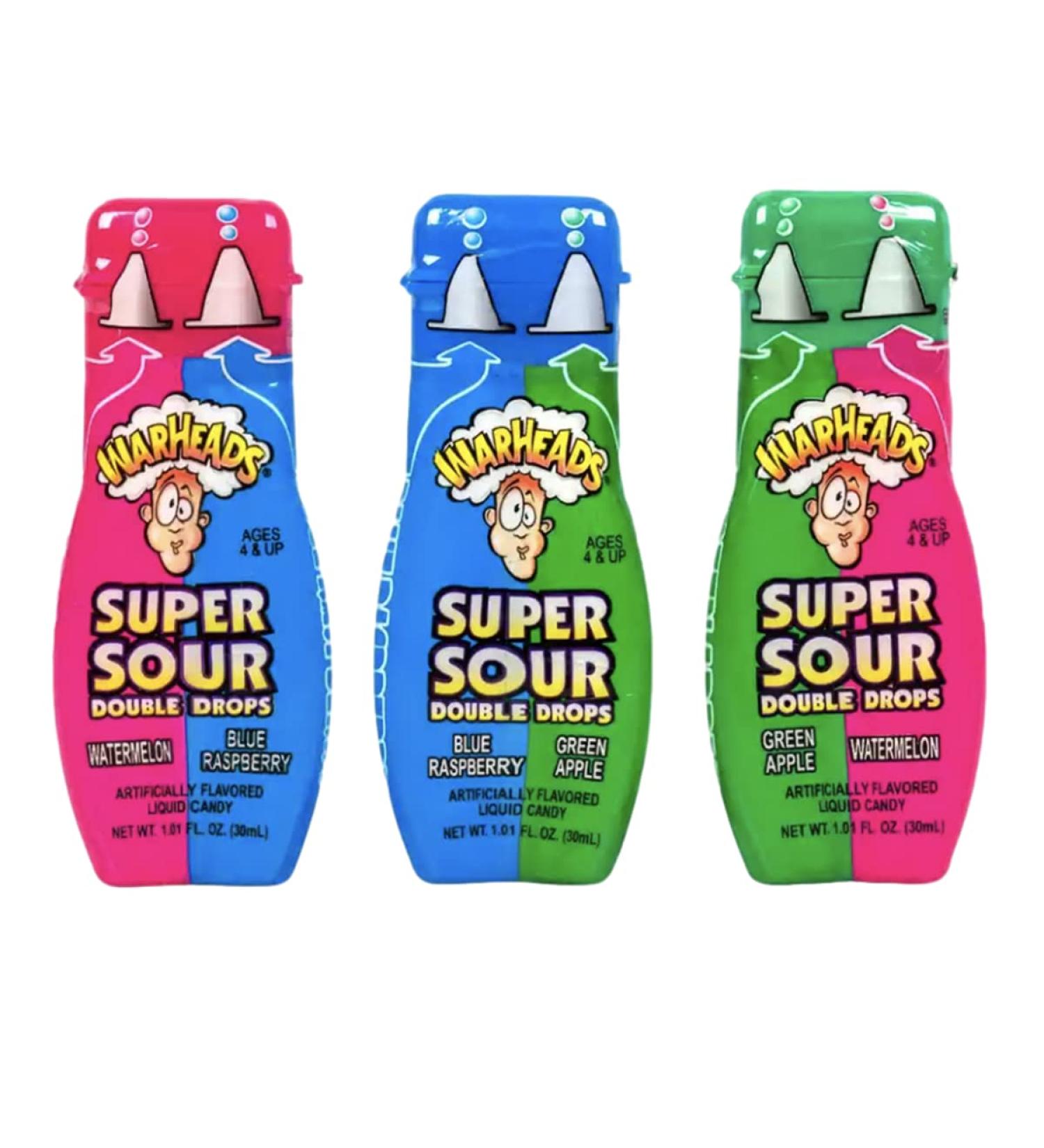  Warheads Warheads Super Sour Double Drops 30ml (Pack of 4) - Buy Online on GoSupps.com