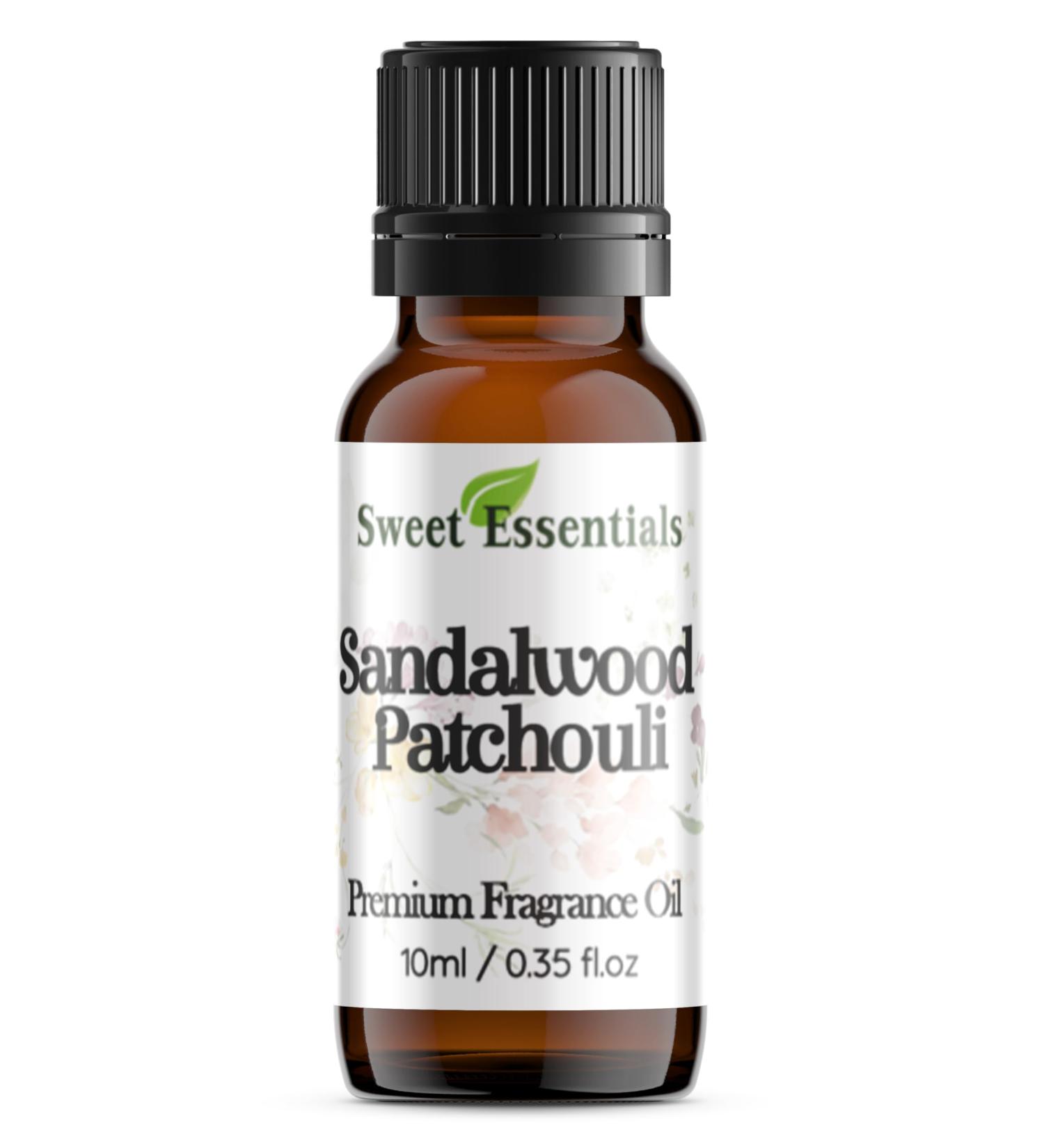 Sandalwood Patchouli 10ml Premium Fragrance Oil - Aromatherapy DIY Crafts & Home Scents | Sweet Essentials - Buy Online on GoSupps.com