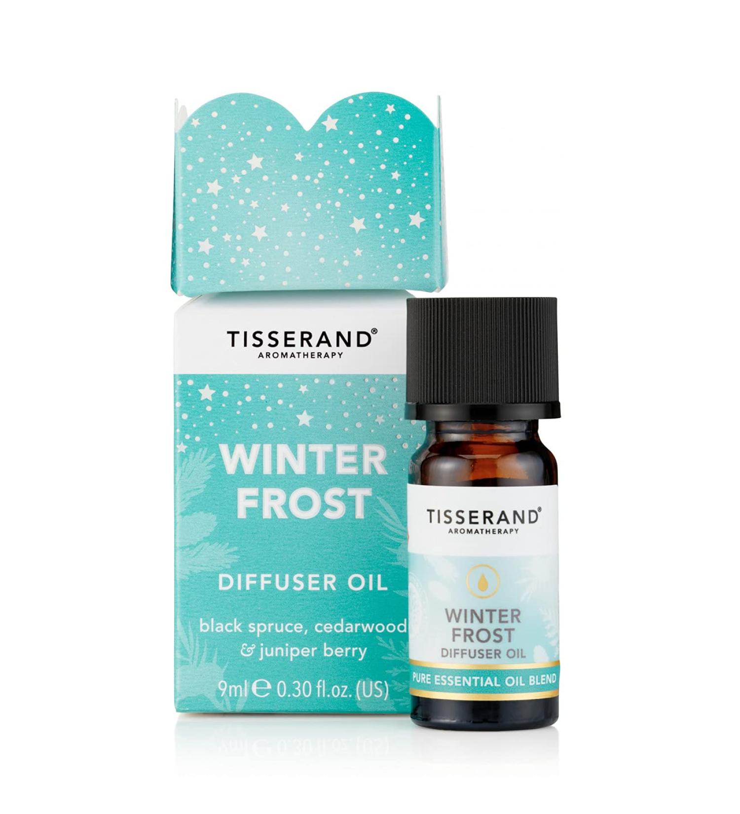 Tisserand Winter Frost Diffuser Oil 9ml - Aromatherapy Essential Oil Blend for Winter Season - Buy Online on GoSupps.com