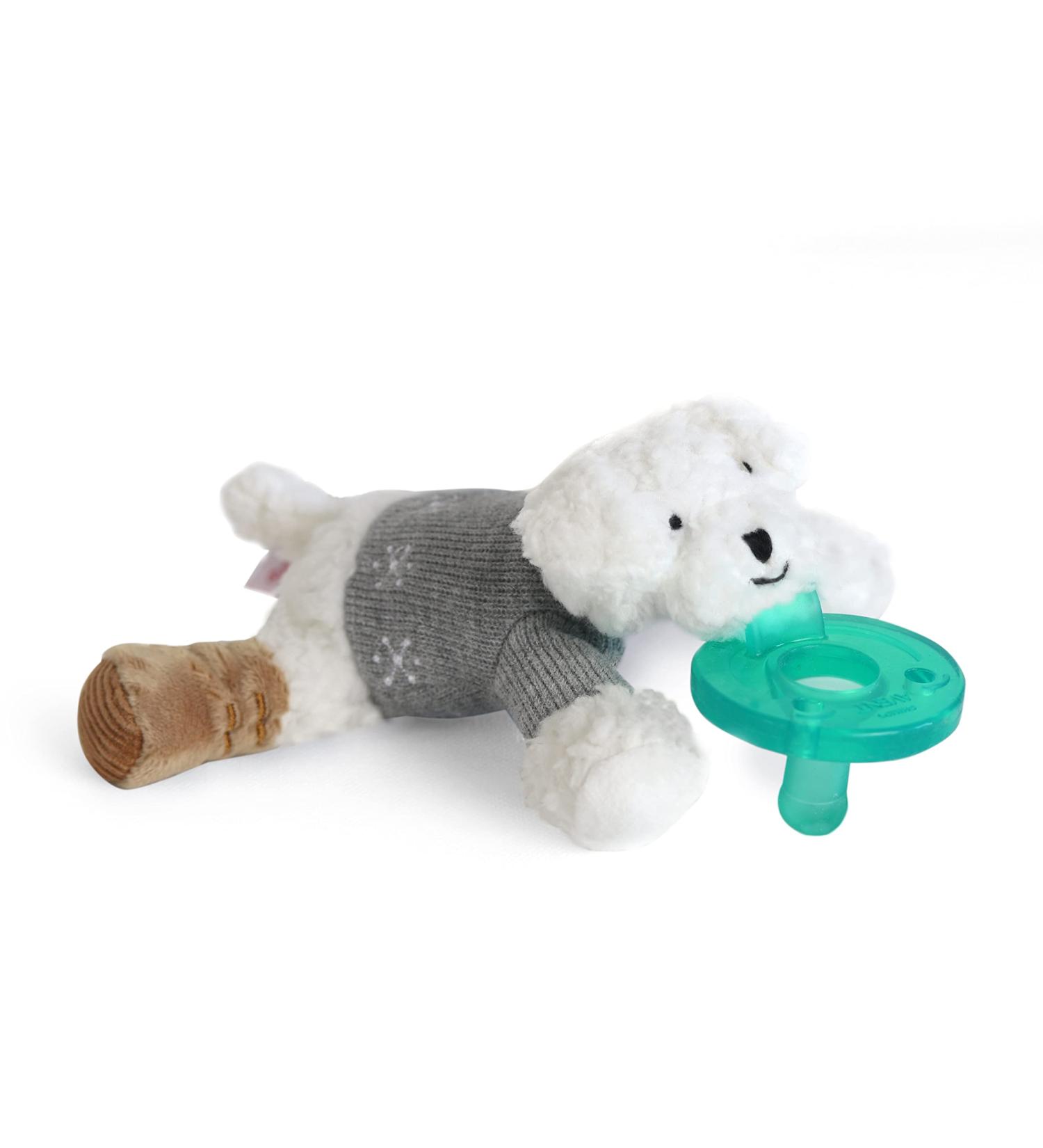 WubbaNub Infant Pacifier - Snowy Day Budster | Premium Comfort for Babies - Buy Online on GoSupps.com