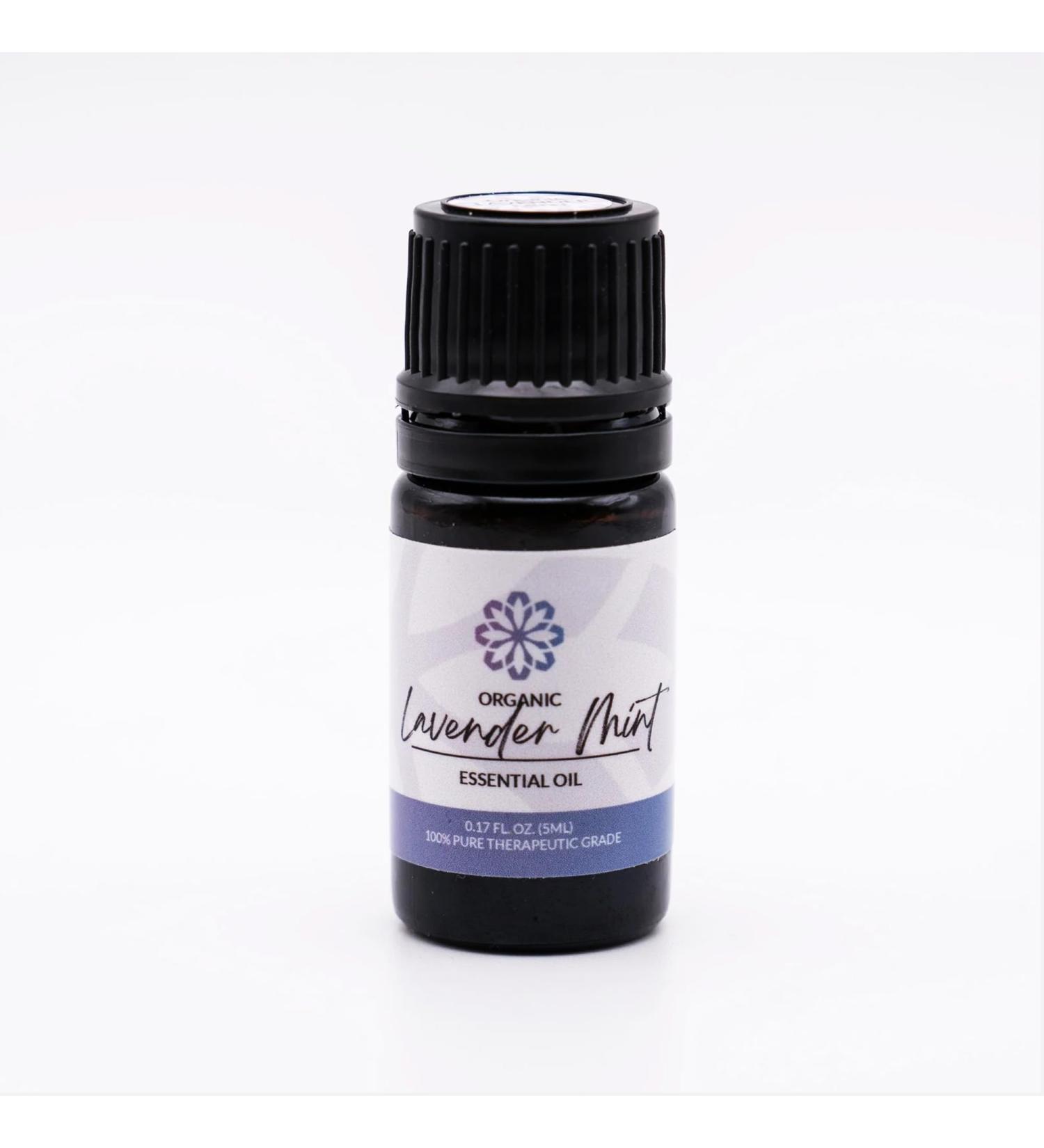 Essence Lavander Mint Essential Oil 100% Pure & Therapeutic Grade Perfect for Aromatherapy Diffusers & Recharging Essence Nasal Diffuser Rings Natural Stress & Mood Support (5mL) Lavender Mint 0.17 Fl Oz (Pack of 1) - Buy Online on GoSupps.com