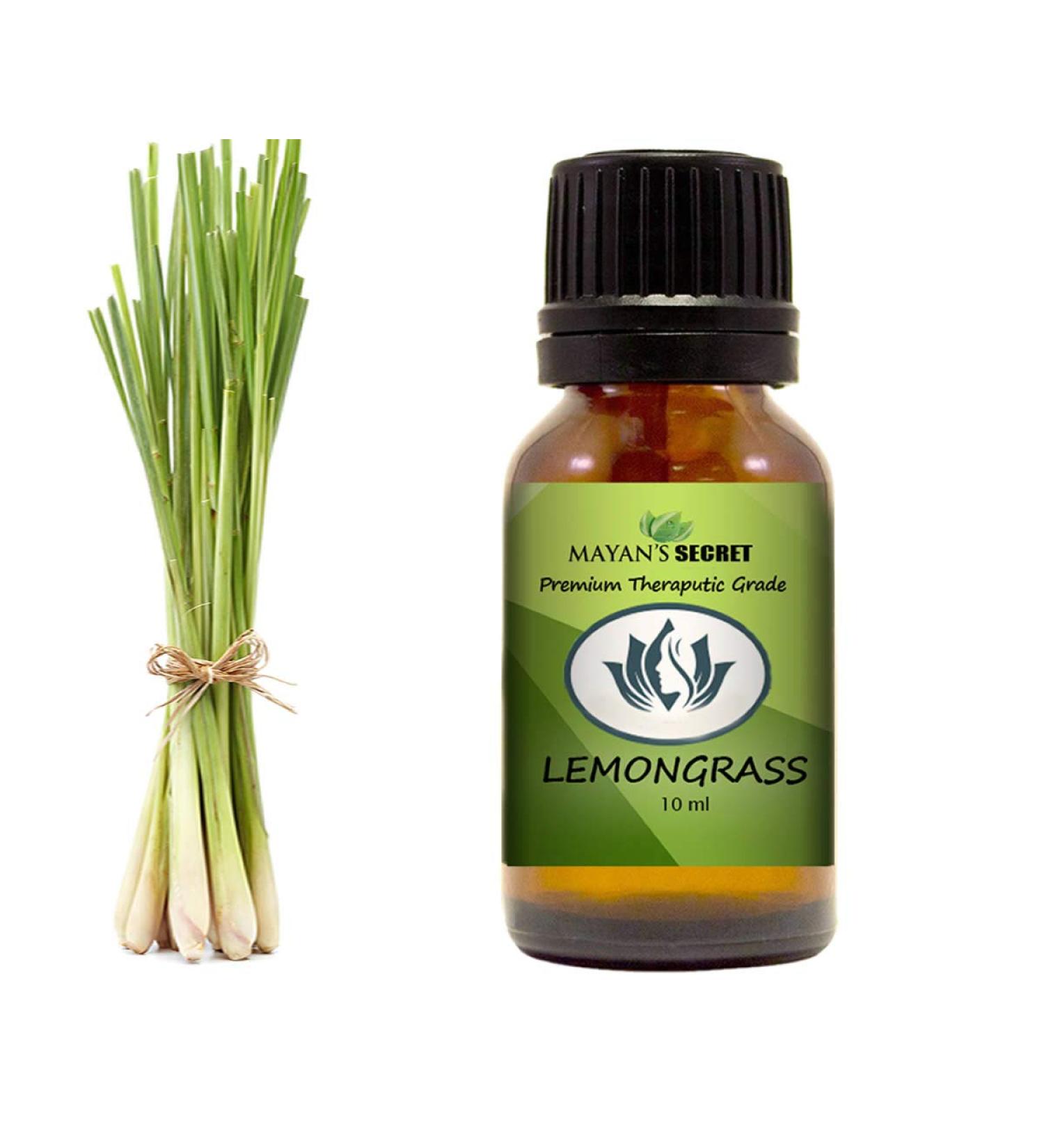 Lemongrass Essential Oil 100% Pure Undiluted 10ml