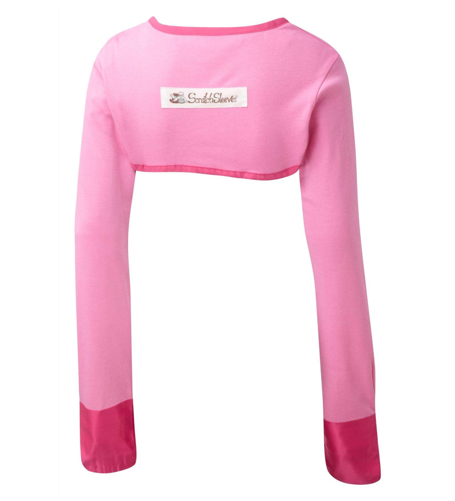 Girls' Stay-On Scratch Mitts - Special Edition Happy Pink | 6-7 Years | ScratchSleeves - Buy Online on GoSupps.com