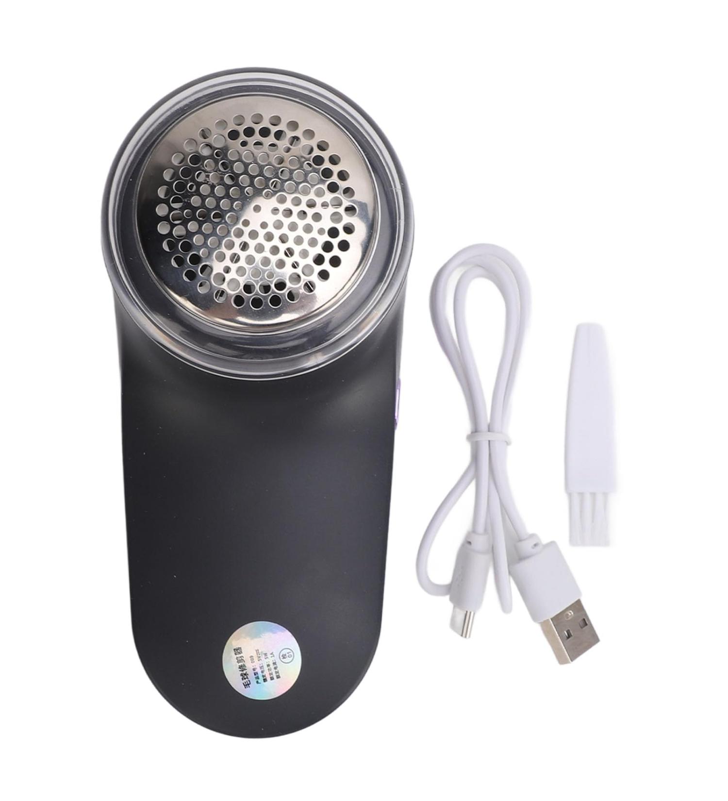 Electric Fabric Pilling Remover | Rechargeable Digital Display Lint Shaver for Clothes Furniture & Couch - Cream White - Buy Online on GoSupps.com