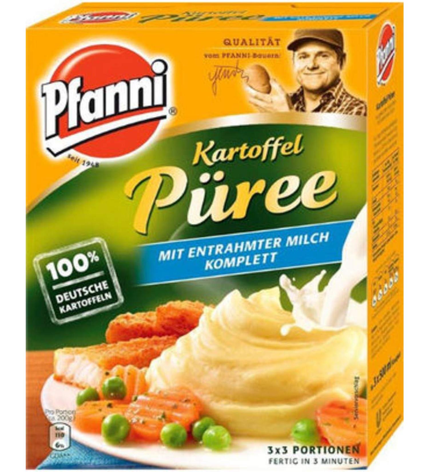 Pfanni Mashed Potatoes the Complete pack of 10 (10 x 94.5 g bags)
