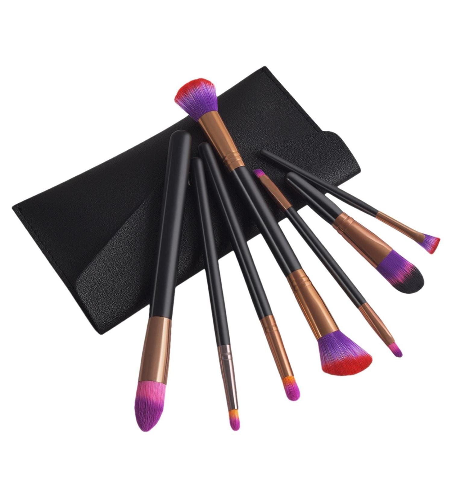Advanced Synthetic Makeup Brush Set for Beginners - Portable Eyeshadow & Foundation Brushes | A One Size - Buy Online on GoSupps.com
