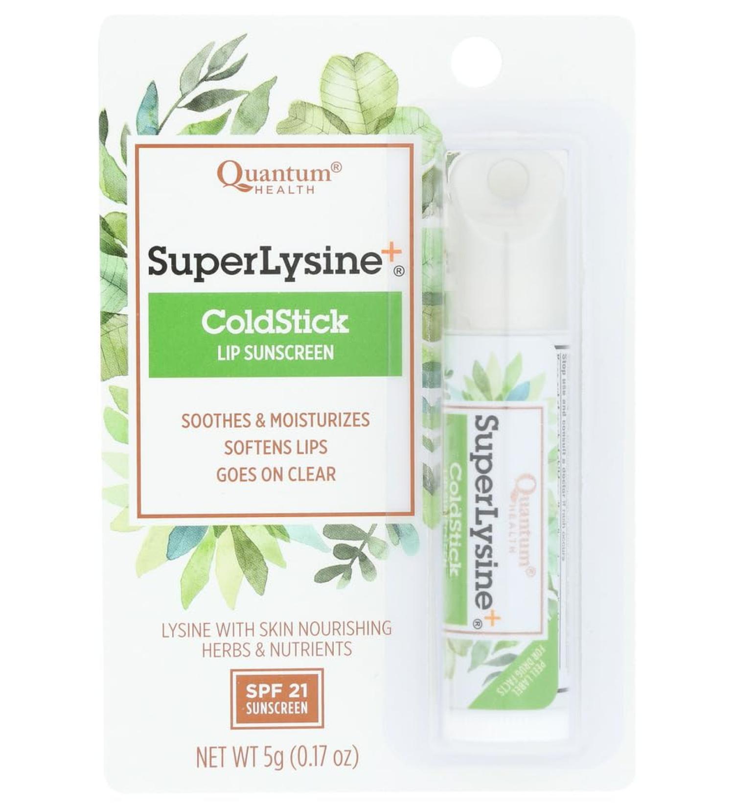 Quantum Super Lysine Lip - Best Natural Lip Care for Healing & Protection | Shop Worldwide - Buy Online on GoSupps.com