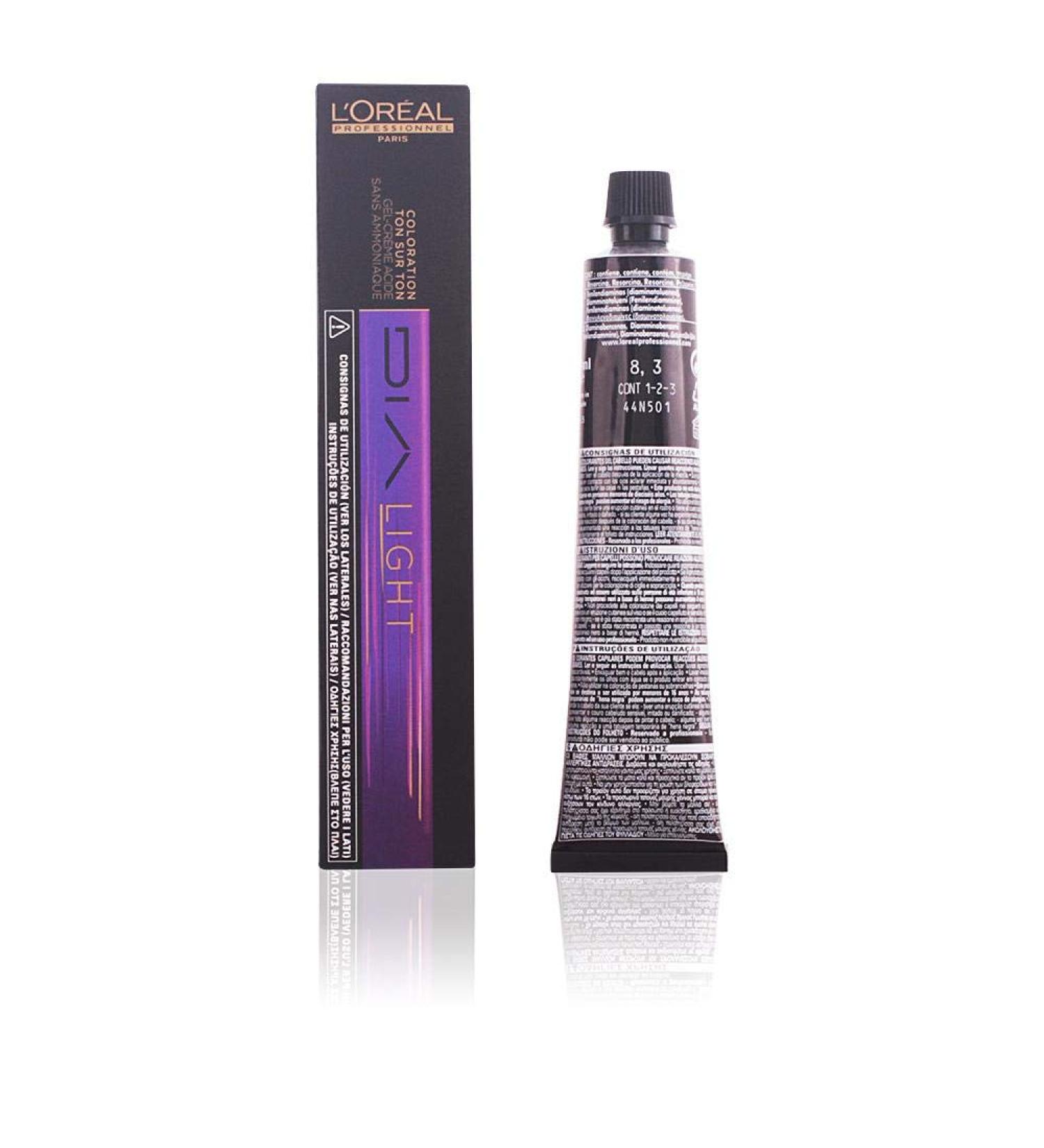 L'Or al Professionnel Dialight 8.3 Light Blonde Gold 50ml - Premium Hair Color for International Shipping - Buy Online on GoSupps.com