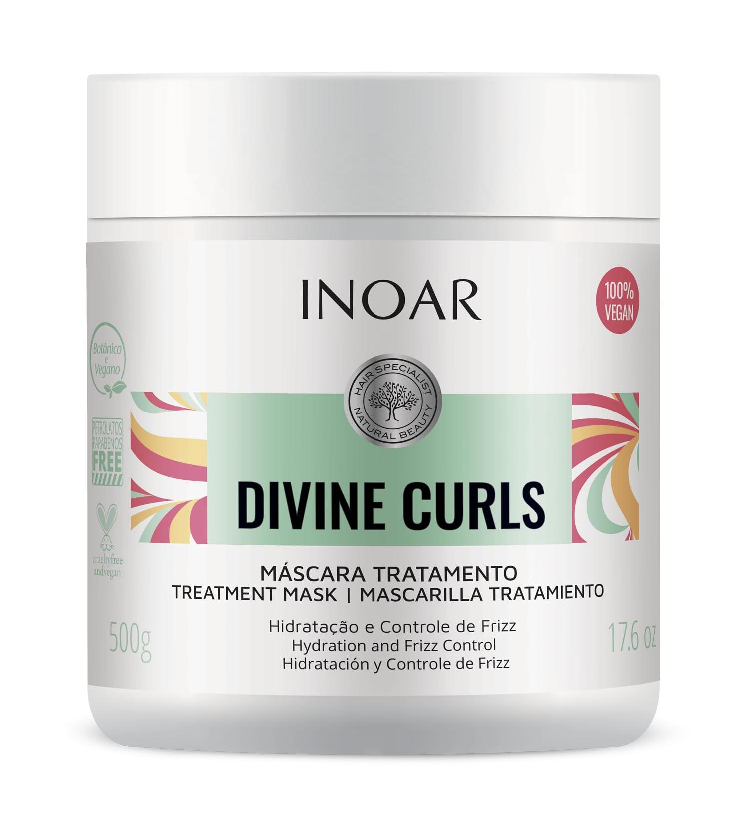  INOAR Inoar Divine Curl Treatment Mask 500 g - Buy Online on GoSupps.com