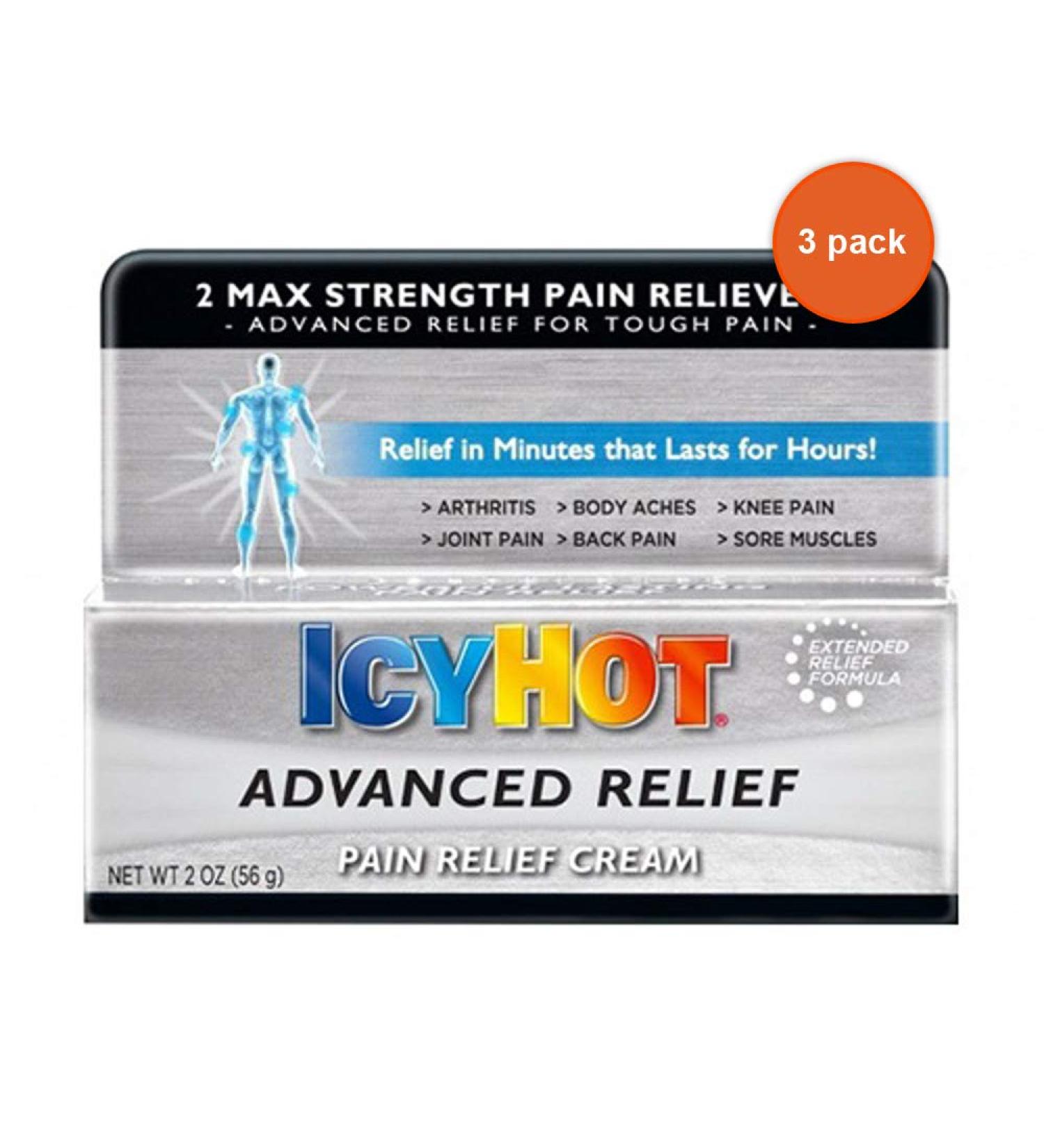 Icy Hot Adv Pain Relief C Size 2z Icy Hot Adv Pain Relief Cream 2z