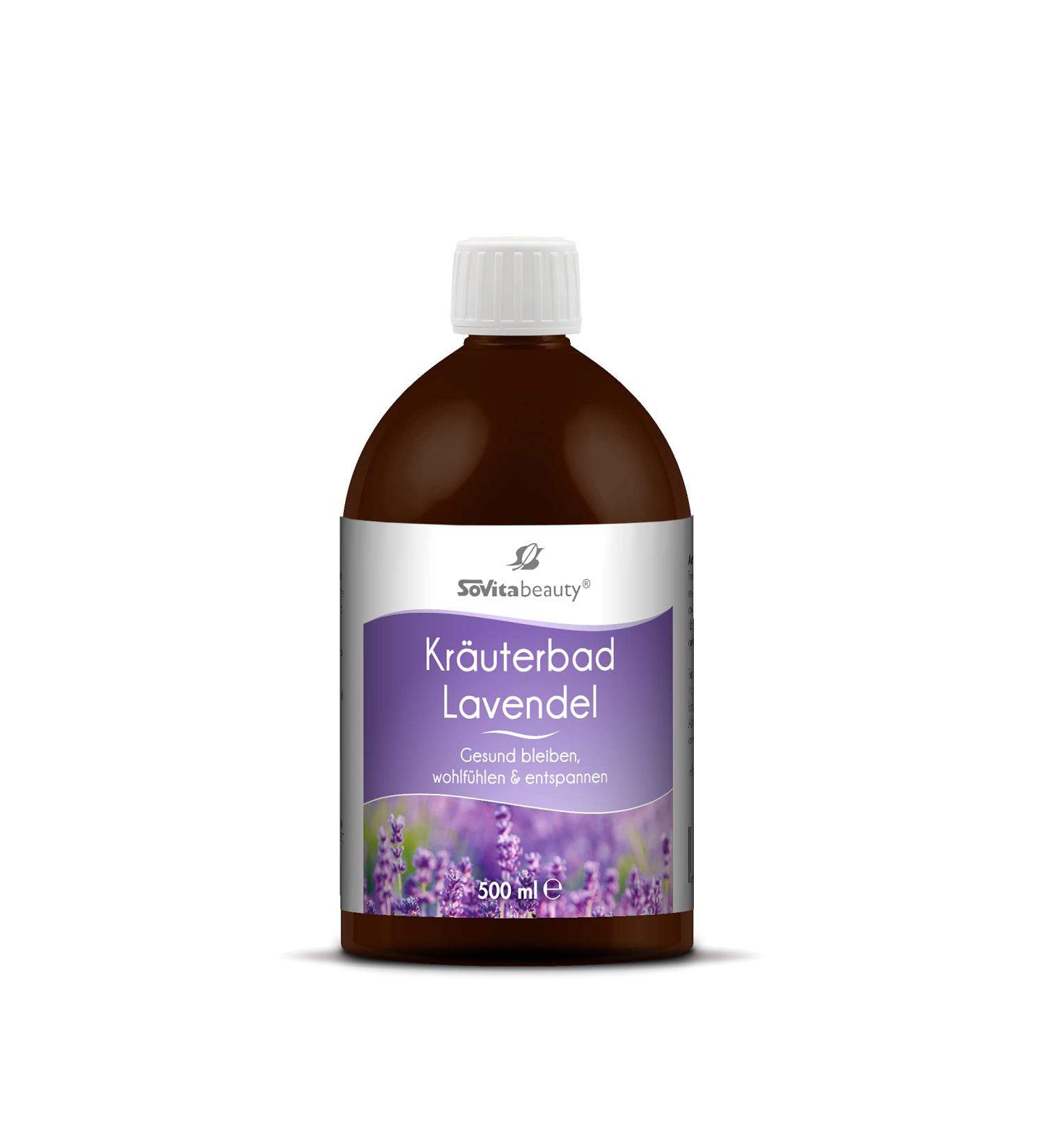 Herbal Bath Lavender 500ml | Relax & Feel Good | Stay Healthy with Natural Healing - Buy Online on GoSupps.com