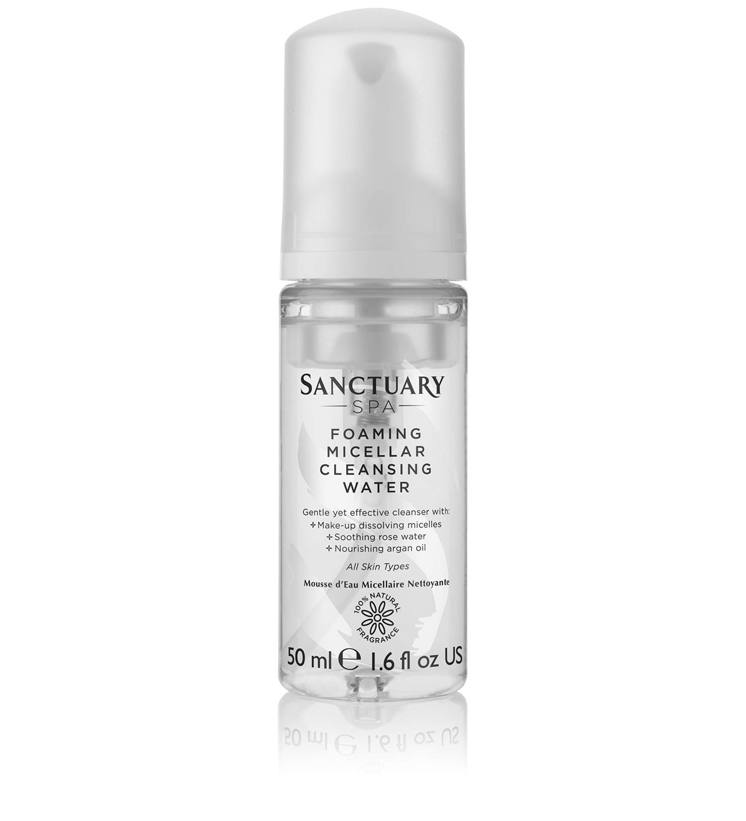Sanctuary Spa Foaming Micellar Water Face Wash 50ml Rose - Pack of 1 - Buy Online on GoSupps.com