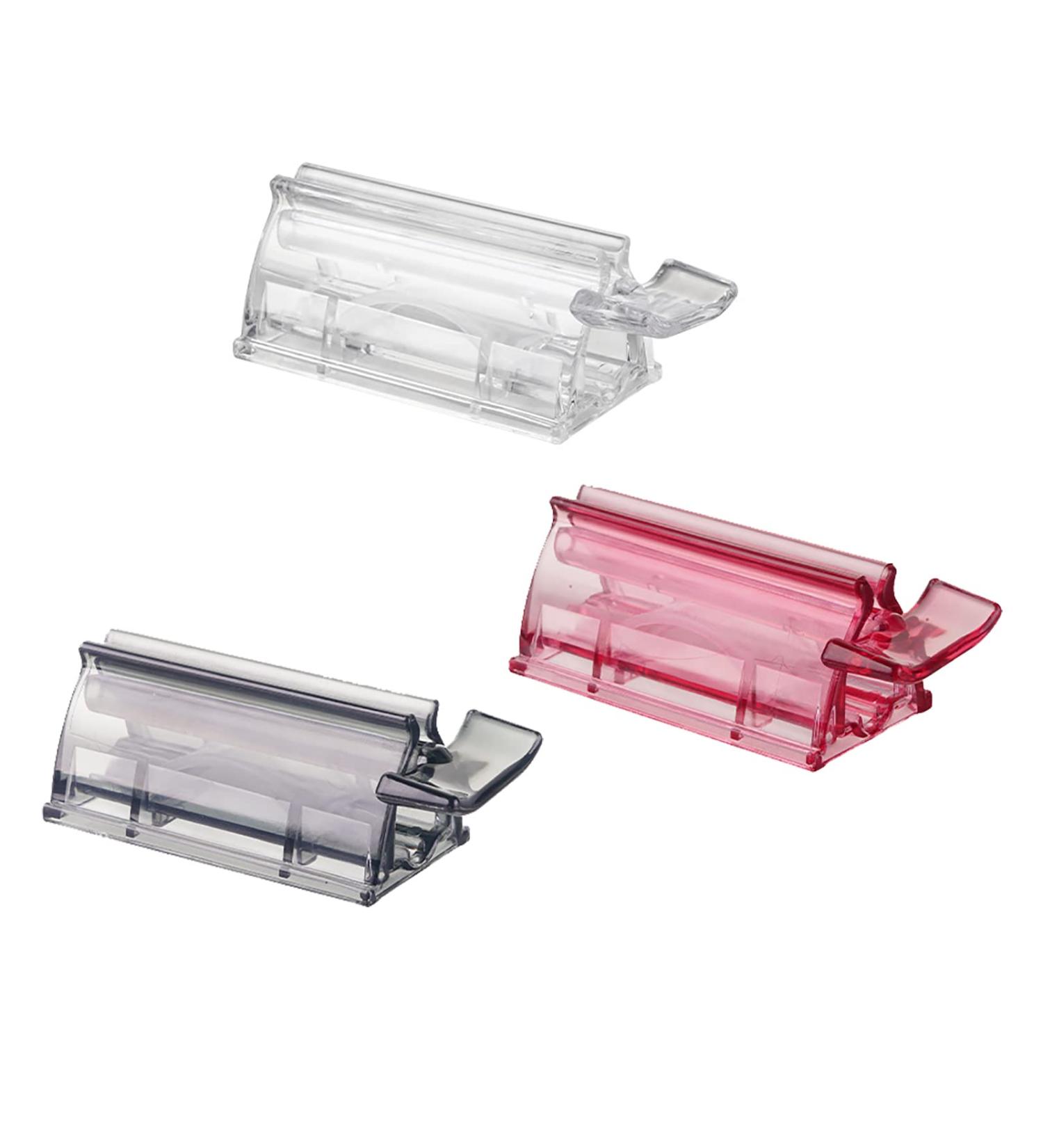 Toothpaste Tube Squeezer Transparent Toothpaste Squeezer Toothpaste Tube Squeezer Rotating Toothpaste Seat Holder Stand Toothpaste Seat Holder Stand - Buy Online on GoSupps.com