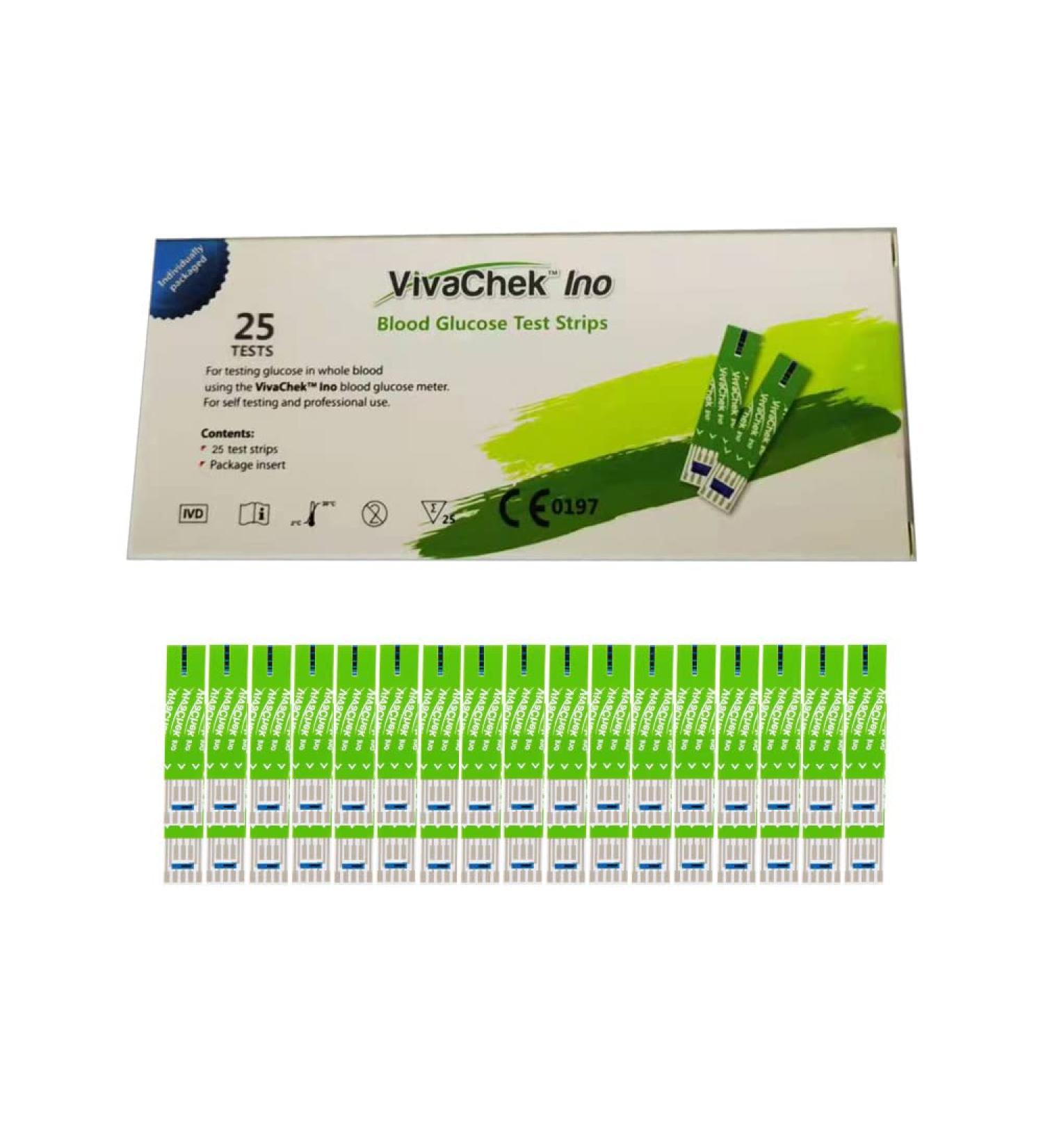 Vivachek Laboratories Blood Sugar Measurment 0.325 kg 50-Count