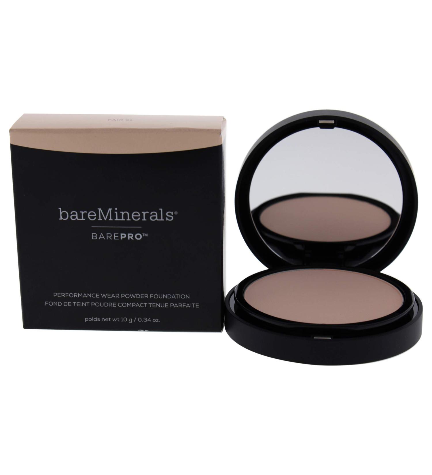 Buy Bare Minerals BarePro Mineral Make-up - Fair 01 | 30g & 10g | International Shipping Available - Buy Online on GoSupps.com