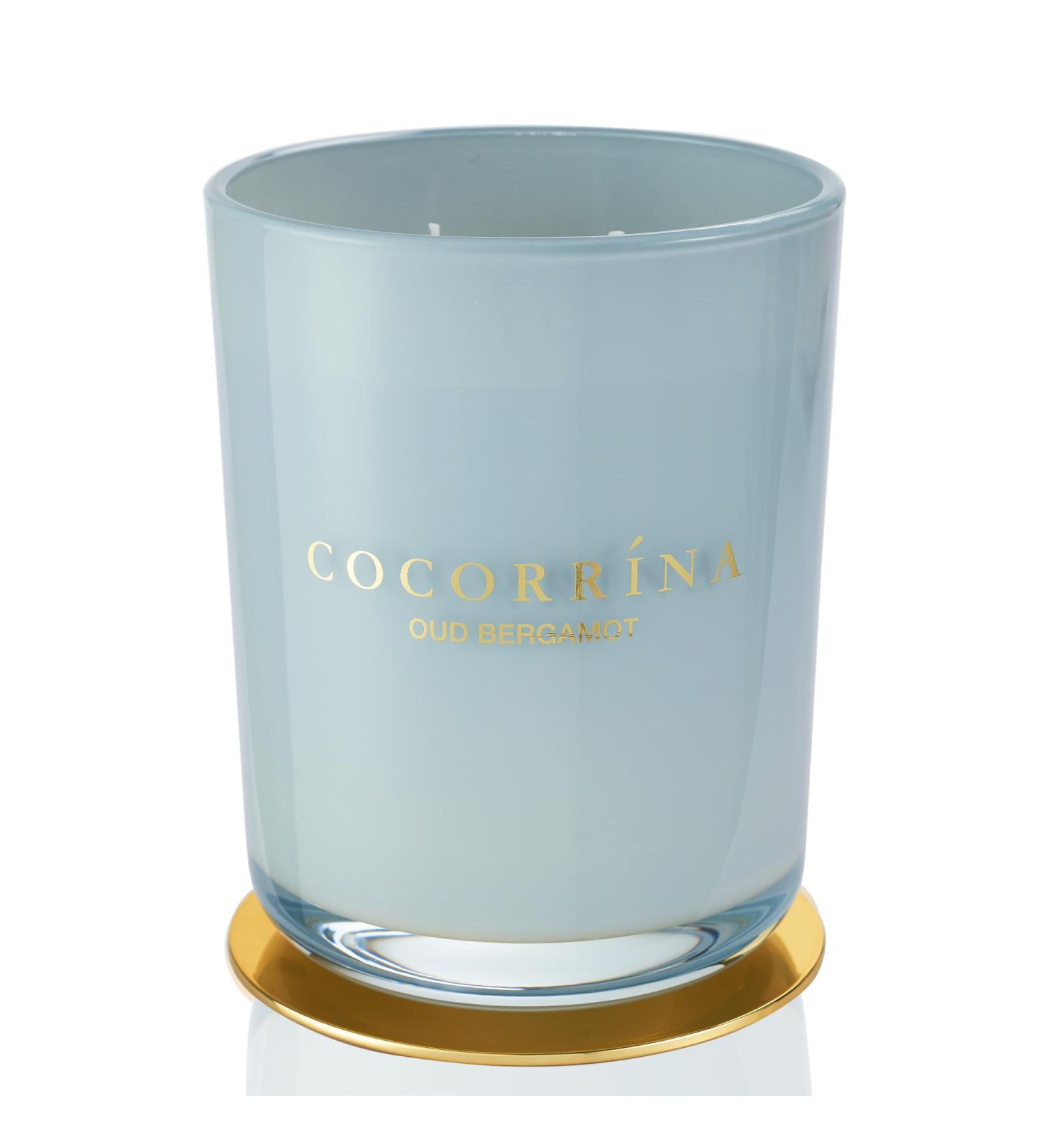 Cocorr na Oud Bergamot Candle - Natural Soy 420g | 2 Wicks 46 Hours Burn Time | Perfect Christmas Gift - Buy Online on GoSupps.com