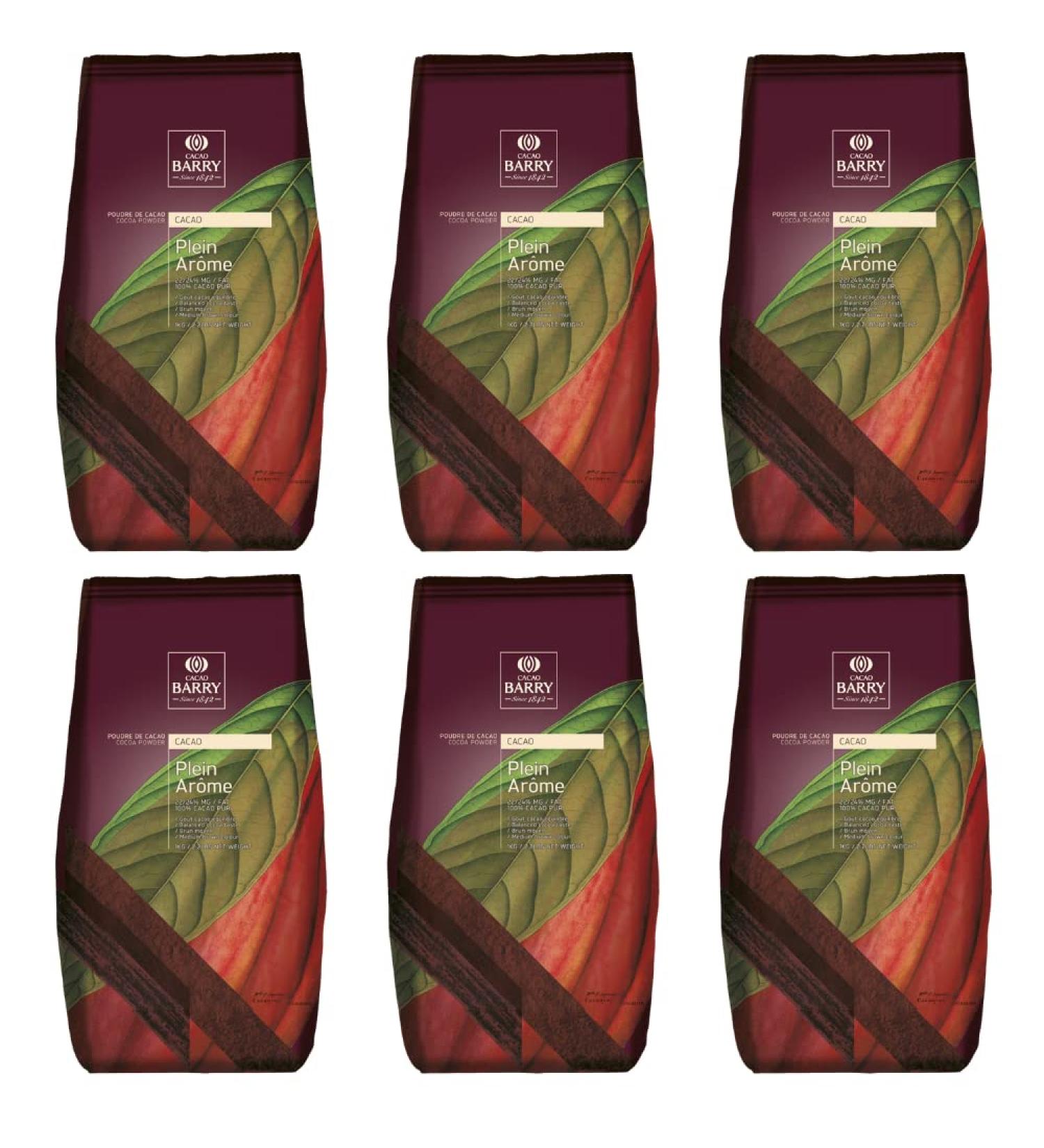 Callebaut Plein Arome Cocoa Powder 1kg x 6
