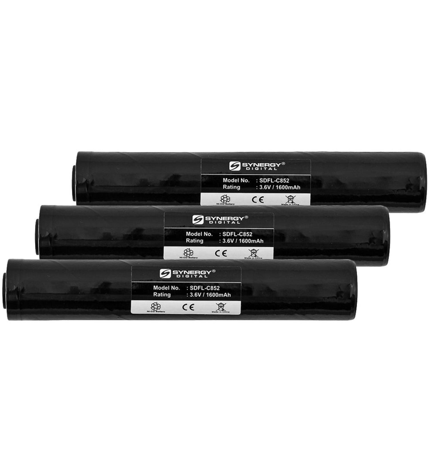 Buy Synergy Digital Battery Combo-Pack for Streamlight 75175 | 3 x SDFL-C852 Batteries - International Shipping Available - Buy Online on GoSupps.com