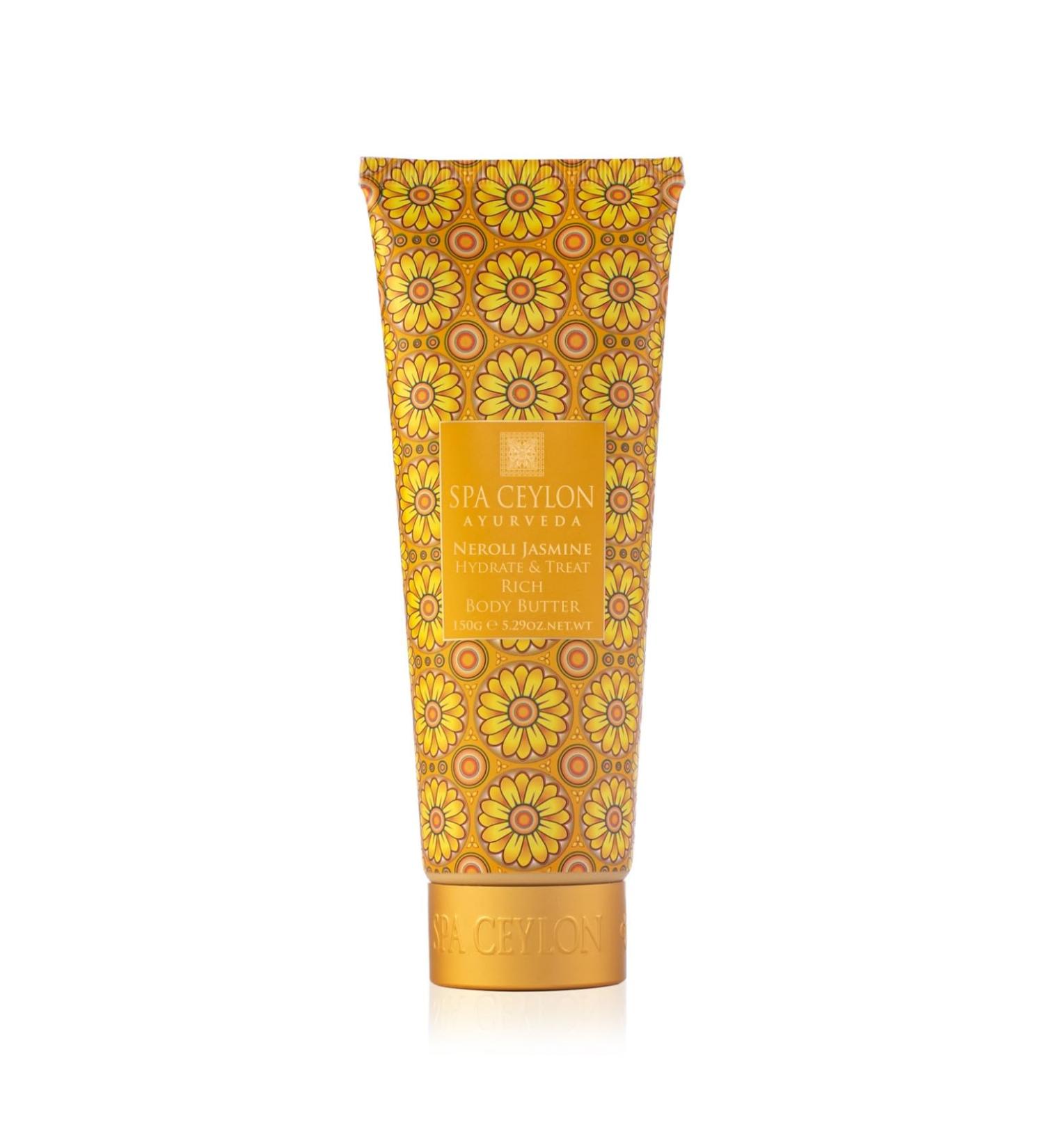 Buy SPA CEYLON Neroli Jasmine Body Butter | Intense Moisture & Skin Softening | Hydrate & Rejuvenate | Floral Fragrance - International Shipping Available - Buy Online on GoSupps.com