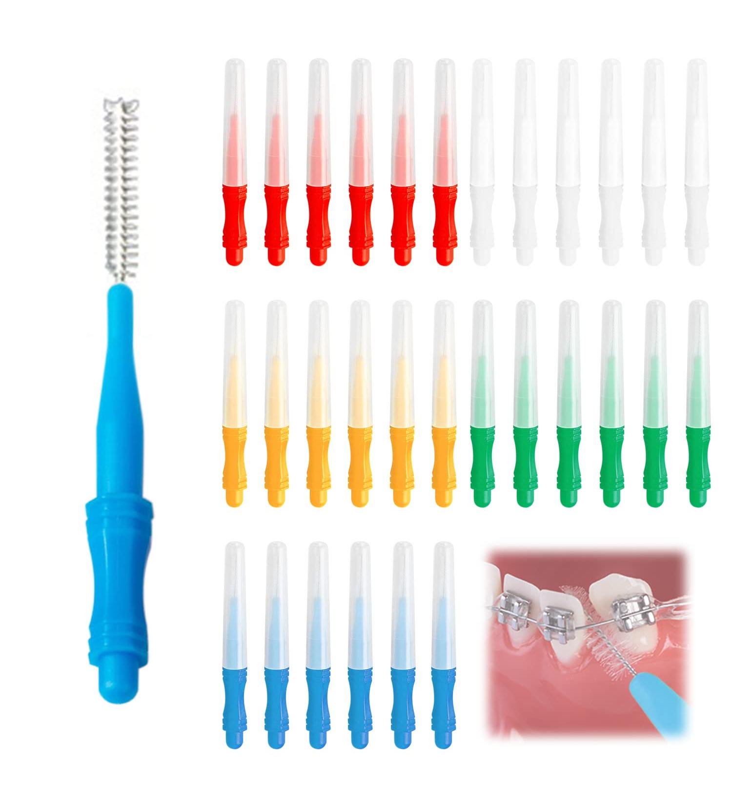 30 Interdental Brushes for Effective Dental Care | Tooth Cleaning & Oral Hygiene - Buy Online on GoSupps.com